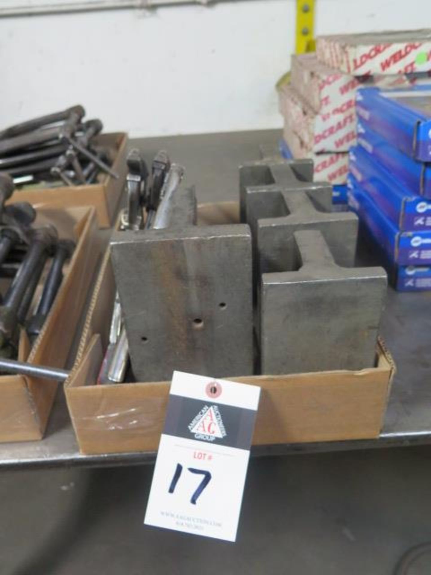 Bar Clamps And Angle Plates (SOLD AS-IS - NO WARRANTY)