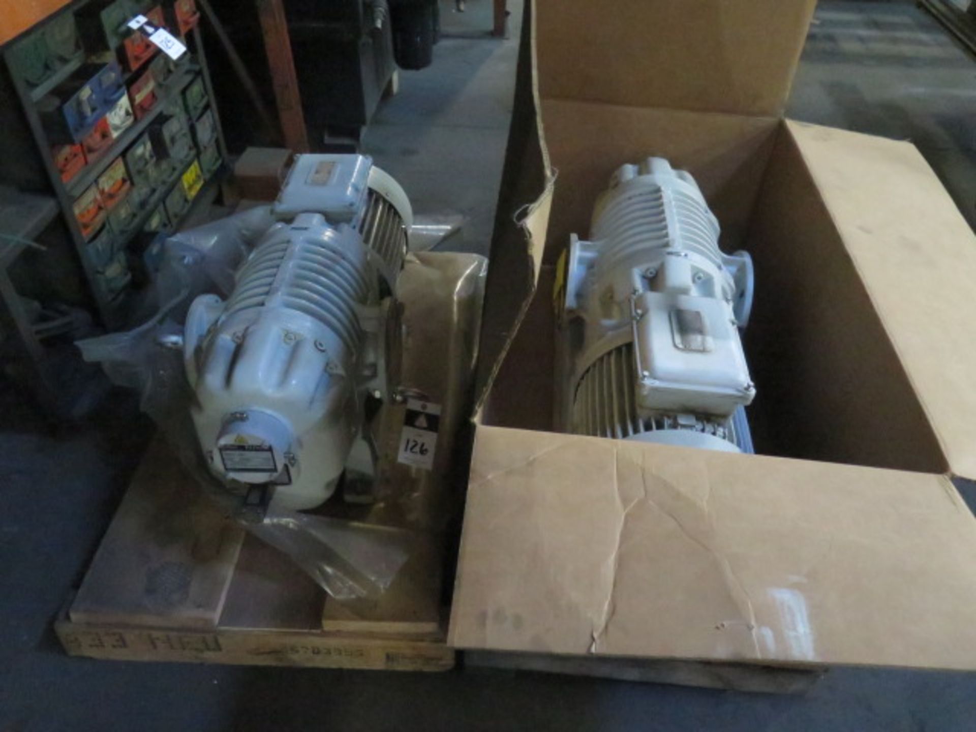 Ruvac WSLF 1001 Vacuum Compressors (2) (SOLD AS-IS - NO WARRANTY)