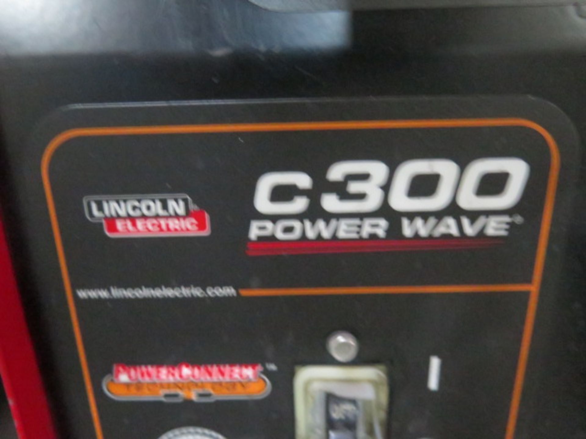 Lincoln C300 Power Wave Arc Welding Power Source and Wire Feeder (SOLD AS-IS - NO WARRANTY) - Image 4 of 9