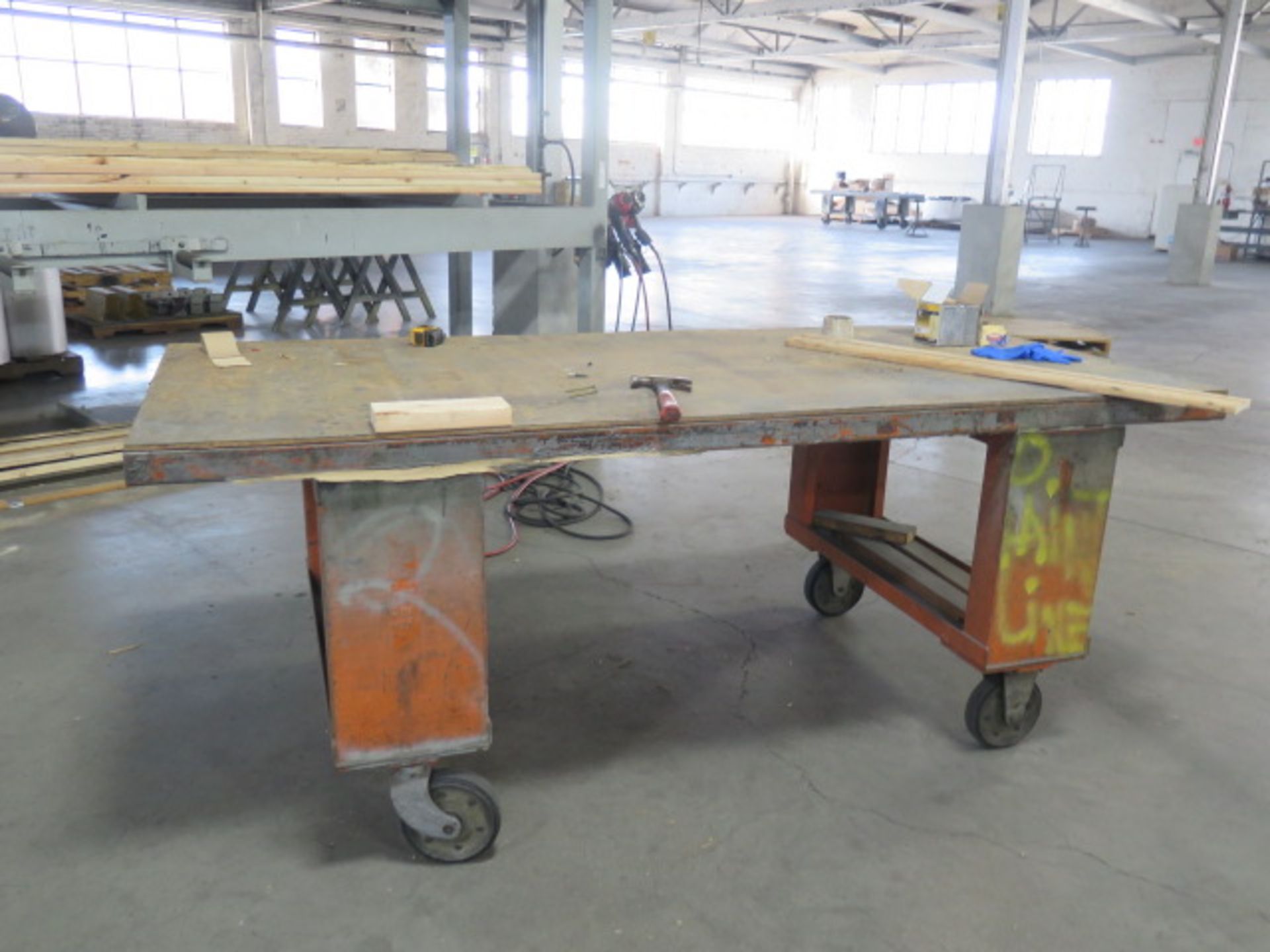 Heavy Duty Shop Carts (6) (SOLD AS-IS - NO WARRANTY)