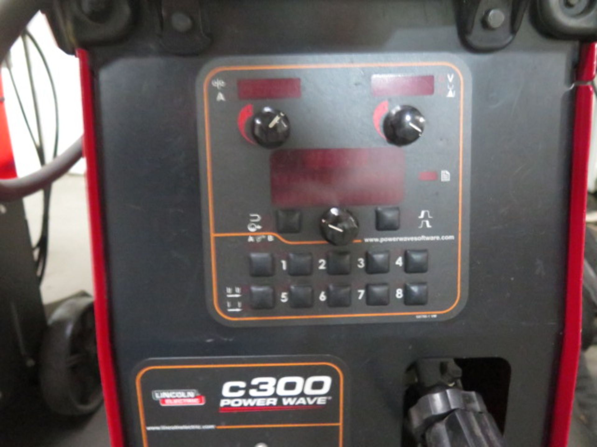 Lincoln C300 Power Wave Arc Welding Power Source and Wire Feeder (SOLD AS-IS - NO WARRANTY) - Image 5 of 9