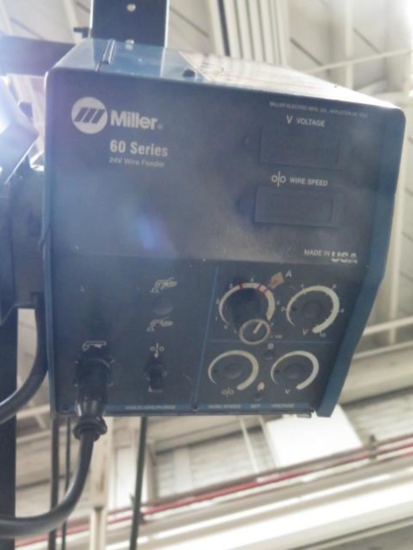 Airco CV-600 FC-Dip Arc Welding Power Source w/ Miller 60 Series Wire Feeder (SOLD AS-IS - NO - Image 9 of 10