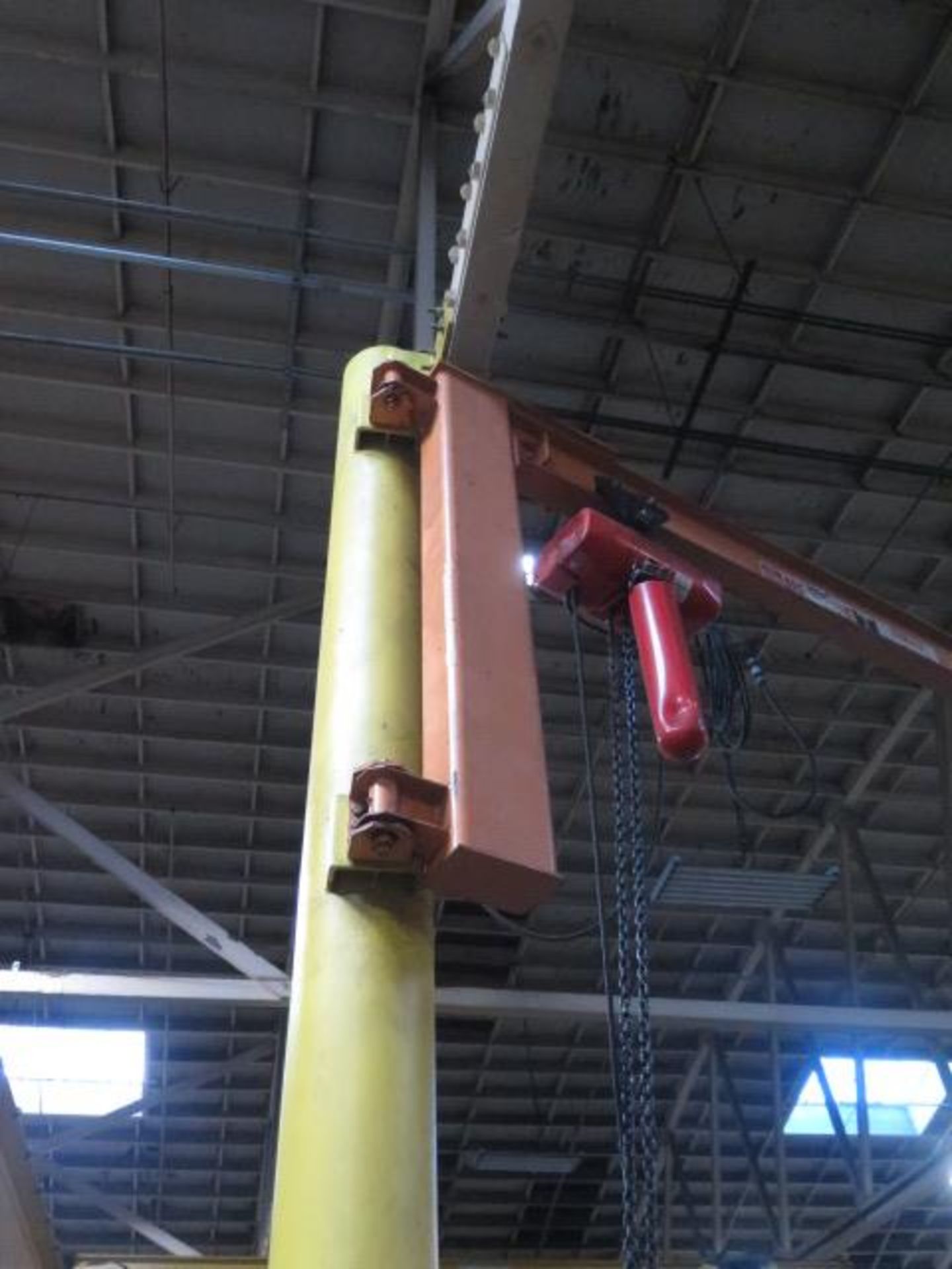 Abell-Howe 1 Ton Floor Mounted Jib w/ CM Electric Hoist (SOLD AS-IS - NO WARRANTY) - Image 7 of 8