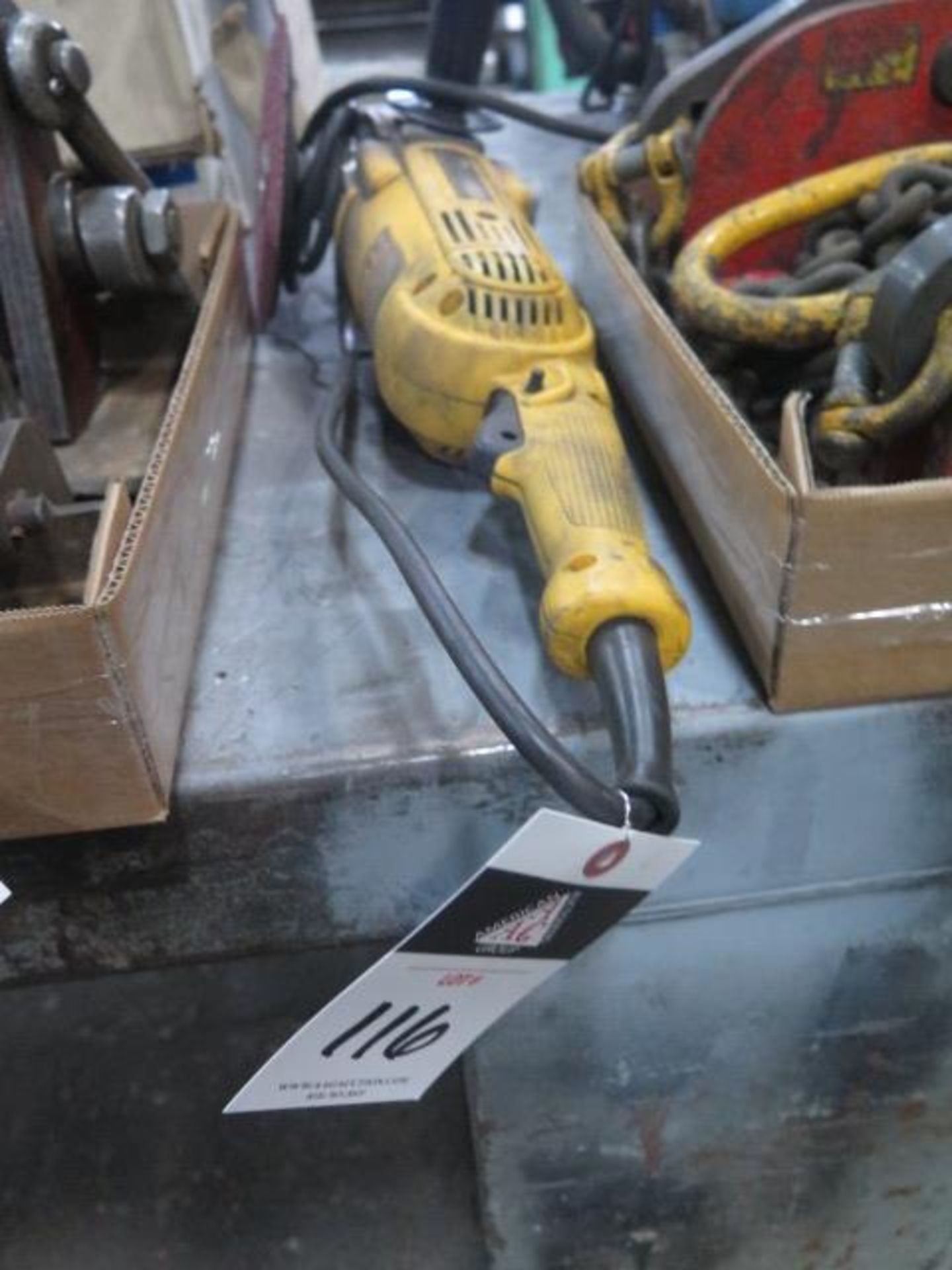 DeWalt Angle Grinder (SOLD AS-IS - NO WARRANTY)