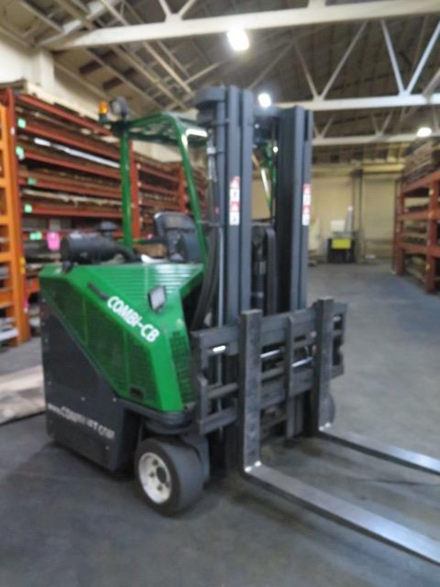 2014 Combi Lift C6000CB 6000 Lb LPG Side Loader / Bi-Directional Forklift s/n 23682 SOLD AS IS - Image 3 of 18