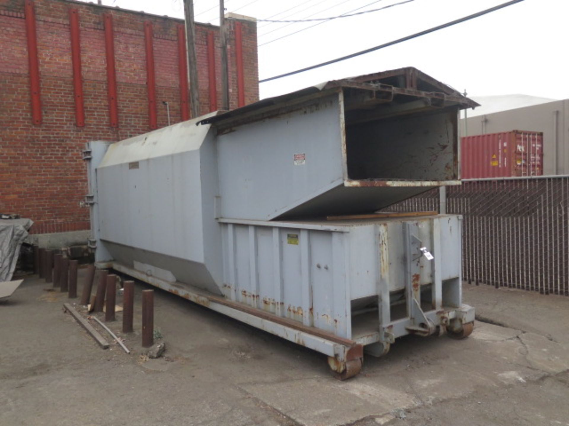 Wastec SCR-02-30 Hydraulic Trash Compactor (SOLD AS-IS - NO WARRANTY)