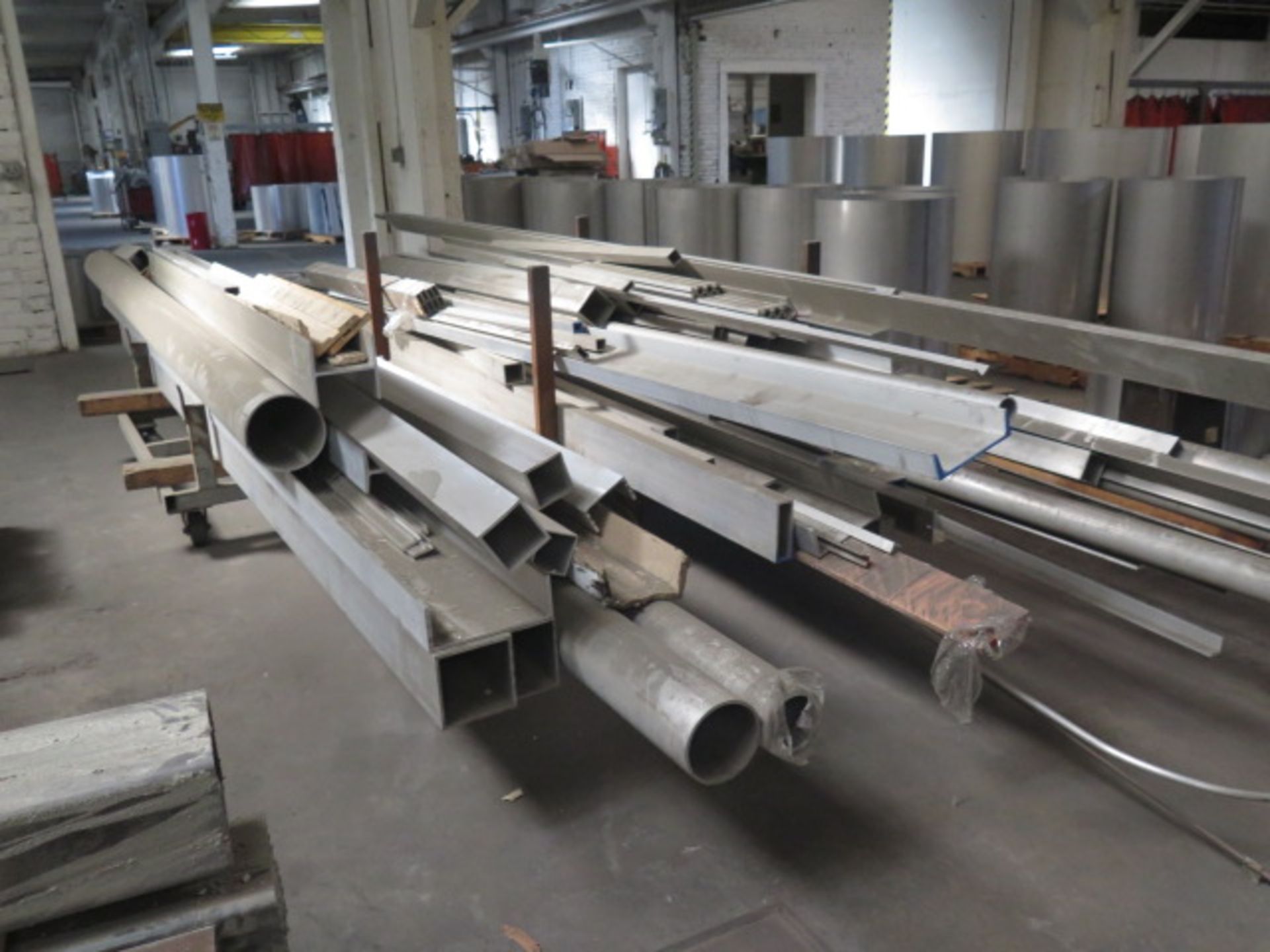 Large Quantity of Aluminum Tube, Square Tube, Channel, I-Beam and Extruded Stock (SOLD AS-IS - NO - Image 4 of 15