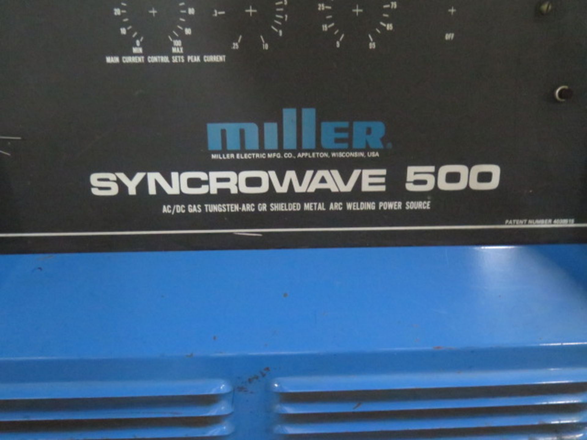 Miller Syncrowave 500 AC/DC Arc Welding Power Source (SOLD AS-IS - NO WARRANTY) - Image 3 of 9