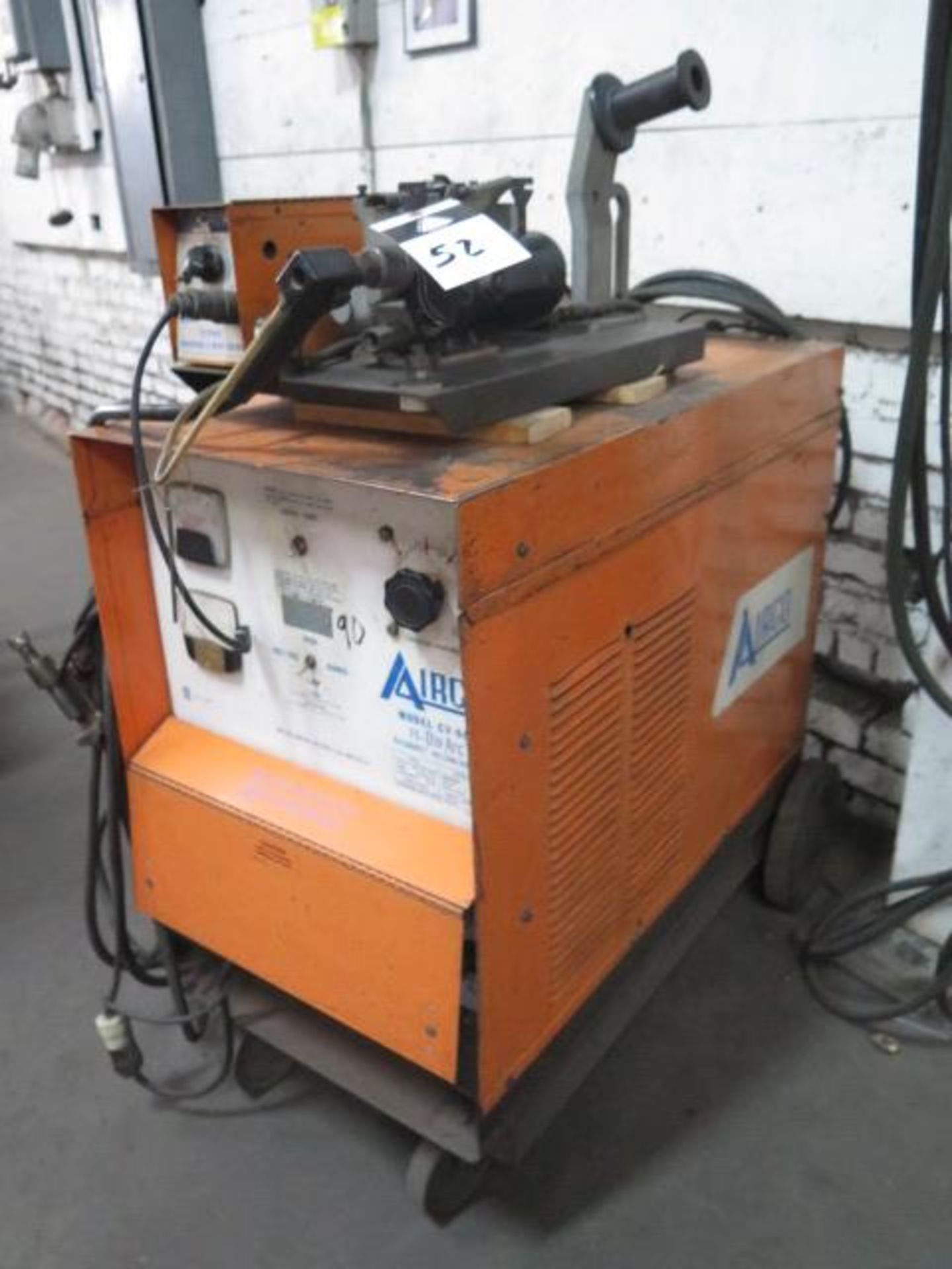 Airco CV-600 FC-Dip Arc Welding Power Source w/ Miller 60 Series Wire Feeder (SOLD AS-IS - NO - Image 2 of 10