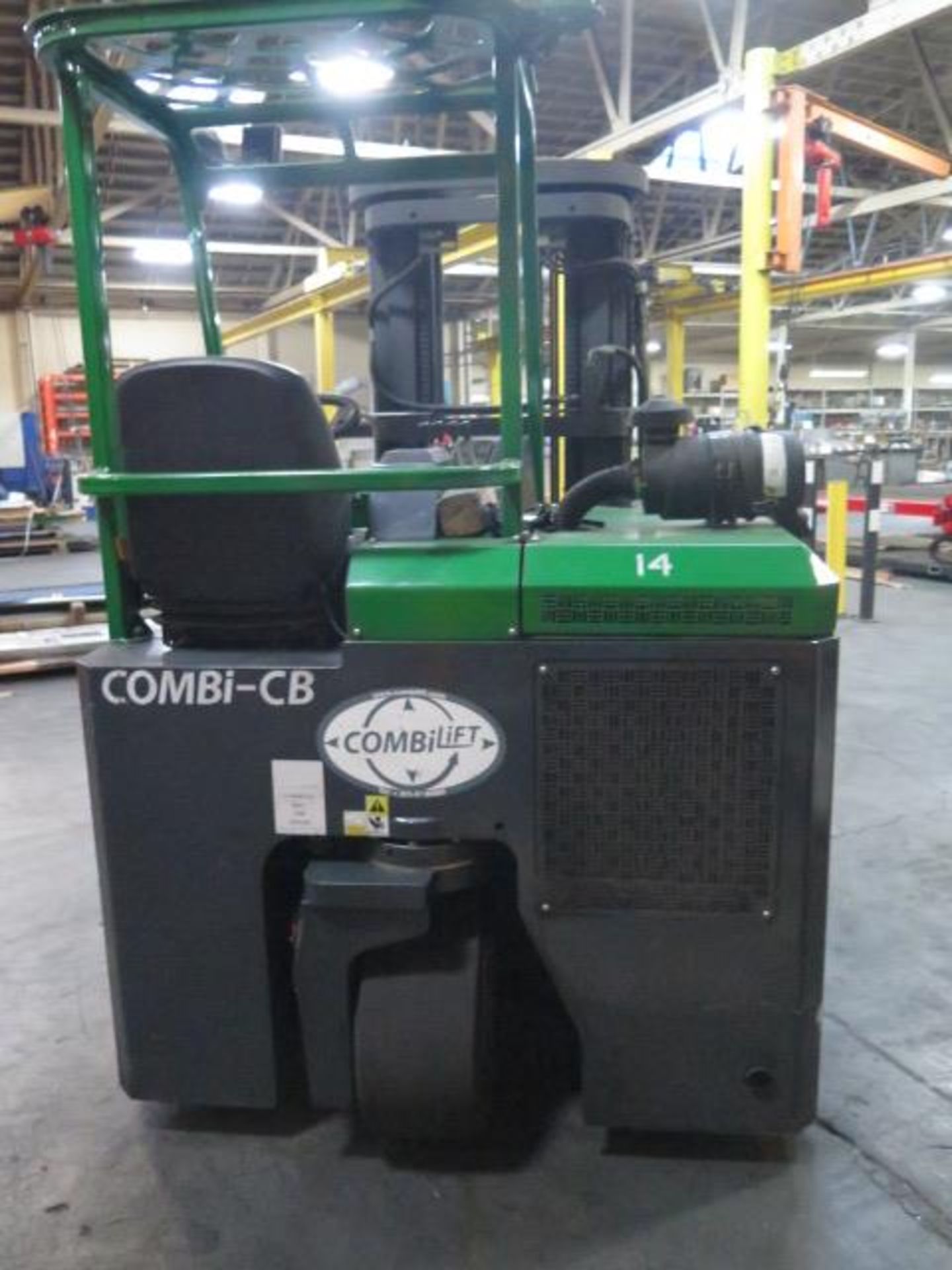 2014 Combi Lift C6000CB 6000 Lb LPG Side Loader / Bi-Directional Forklift s/n 23682 SOLD AS IS - Image 5 of 18