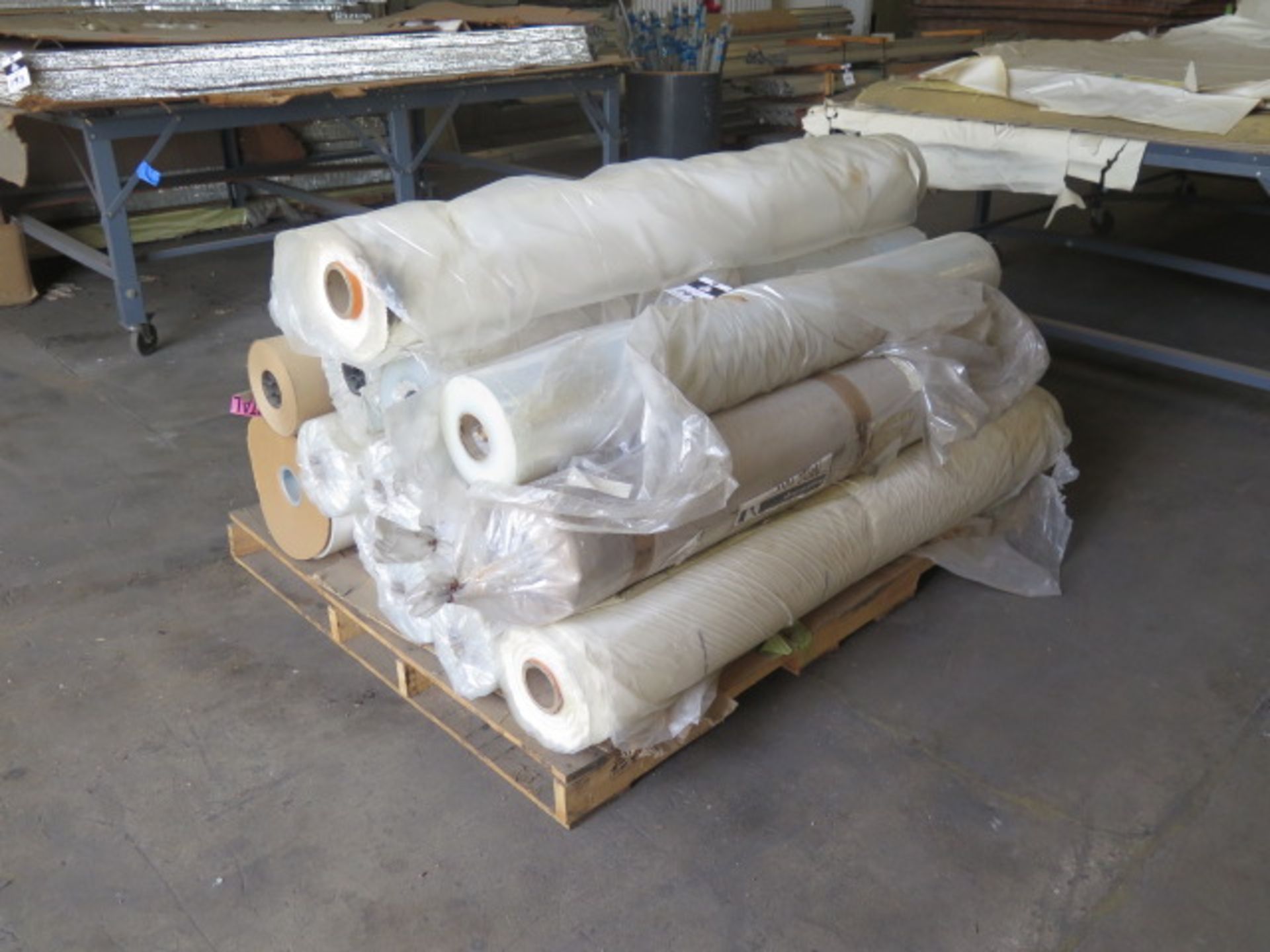 Rolled Plastic Sheeting (SOLD AS-IS - NO WARRANTY)