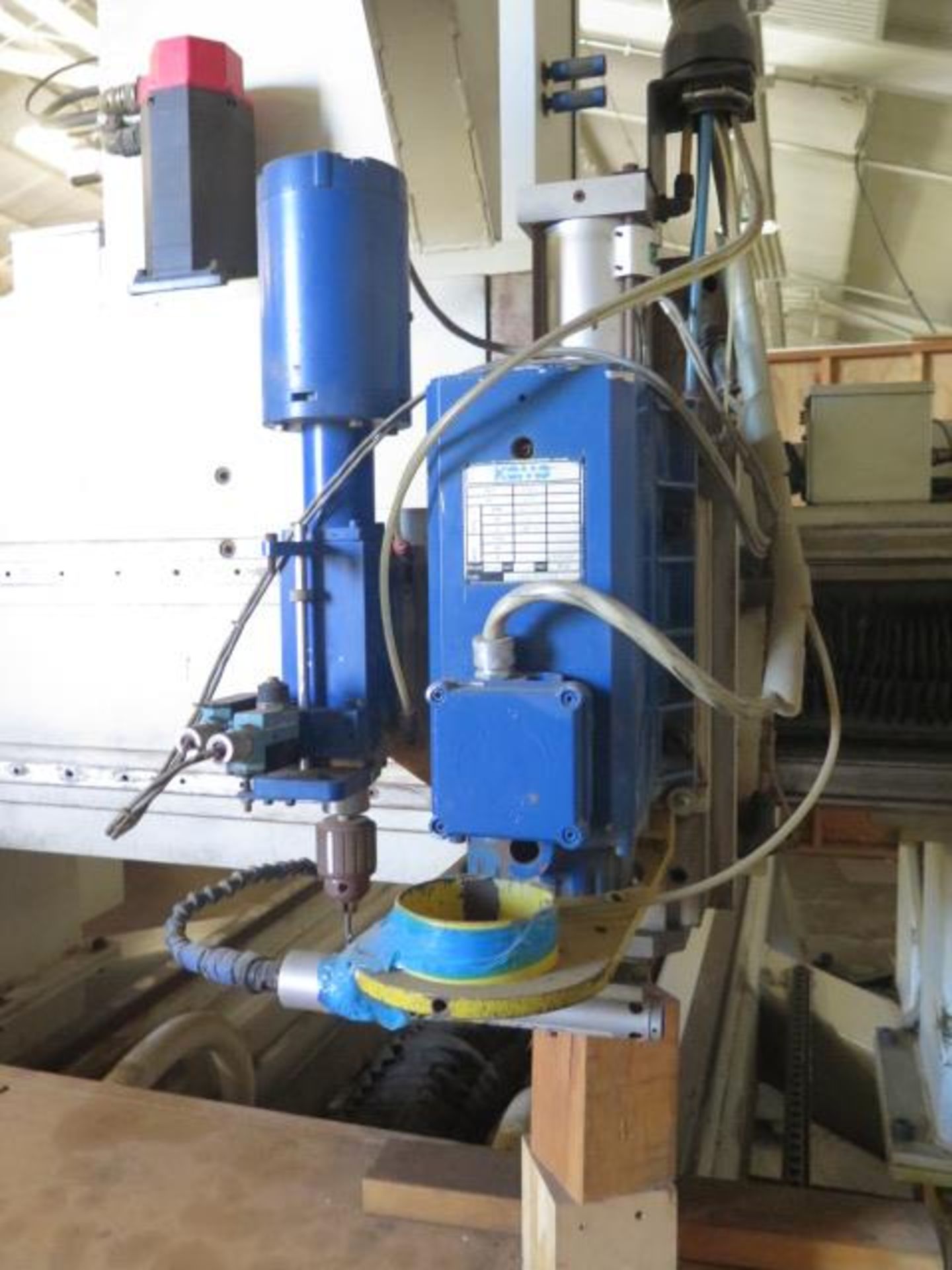 1994 Komo mdl. VR512 5’ x 12’ CNC Router s/n 1316594 w/ Fanuc Series 0-M Controls, SOLD AS IS - Image 10 of 21