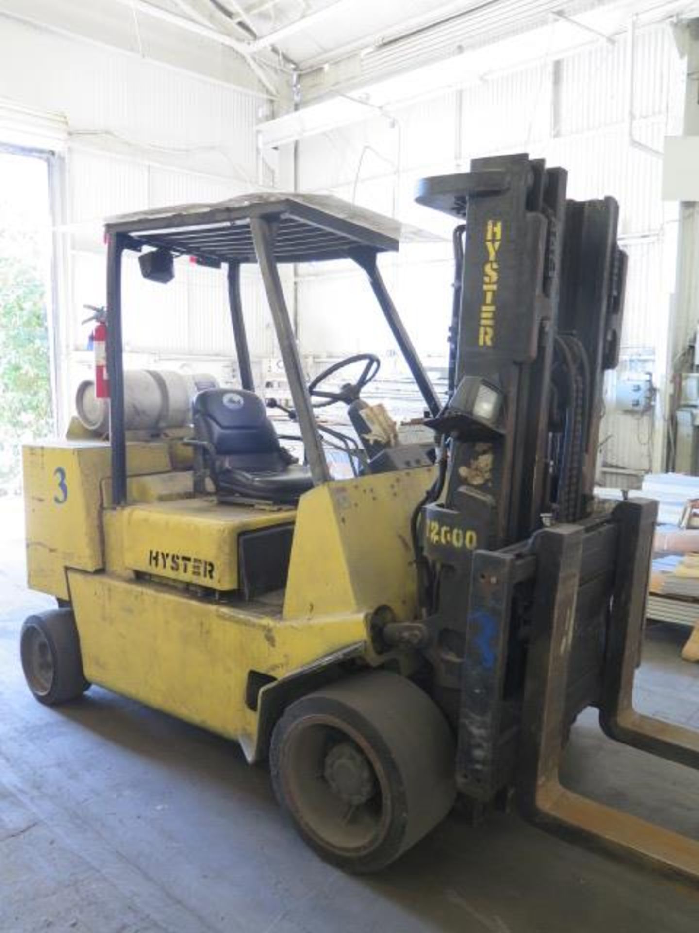 Hyster S120XL2S 12,000 Lb Cap LPG Forklift s/n D004D06579V w/ Monotrol Trans, 3-Stage, SOLD AS IS - Image 5 of 14