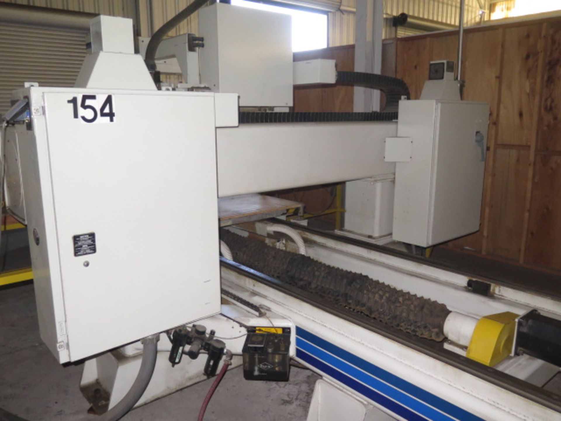 1994 Komo mdl. VR512 5’ x 12’ CNC Router s/n 1316594 w/ Fanuc Series 0-M Controls, SOLD AS IS - Bild 15 aus 21