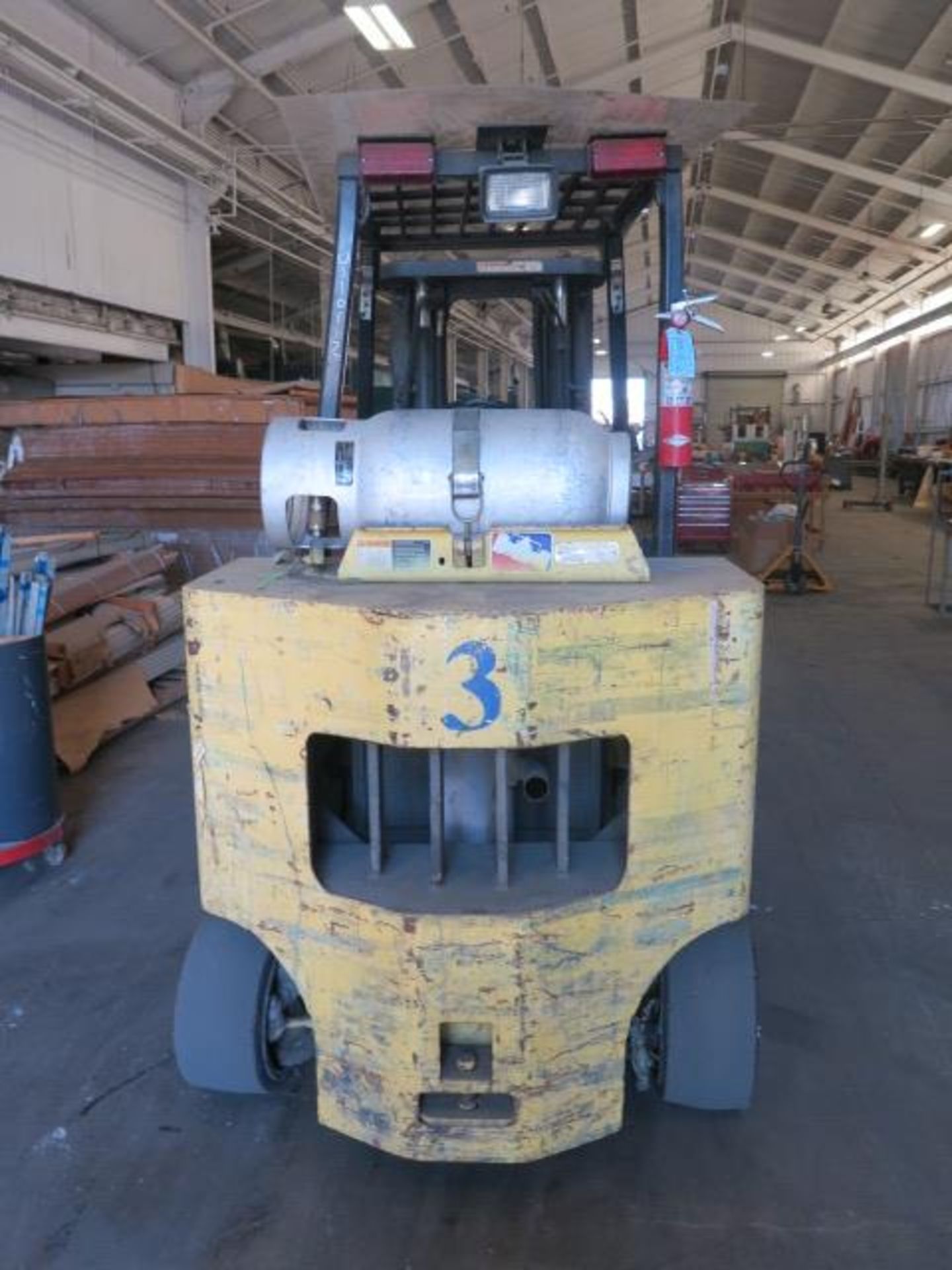 Hyster S120XL2S 12,000 Lb Cap LPG Forklift s/n D004D06579V w/ Monotrol Trans, 3-Stage, SOLD AS IS - Image 3 of 14