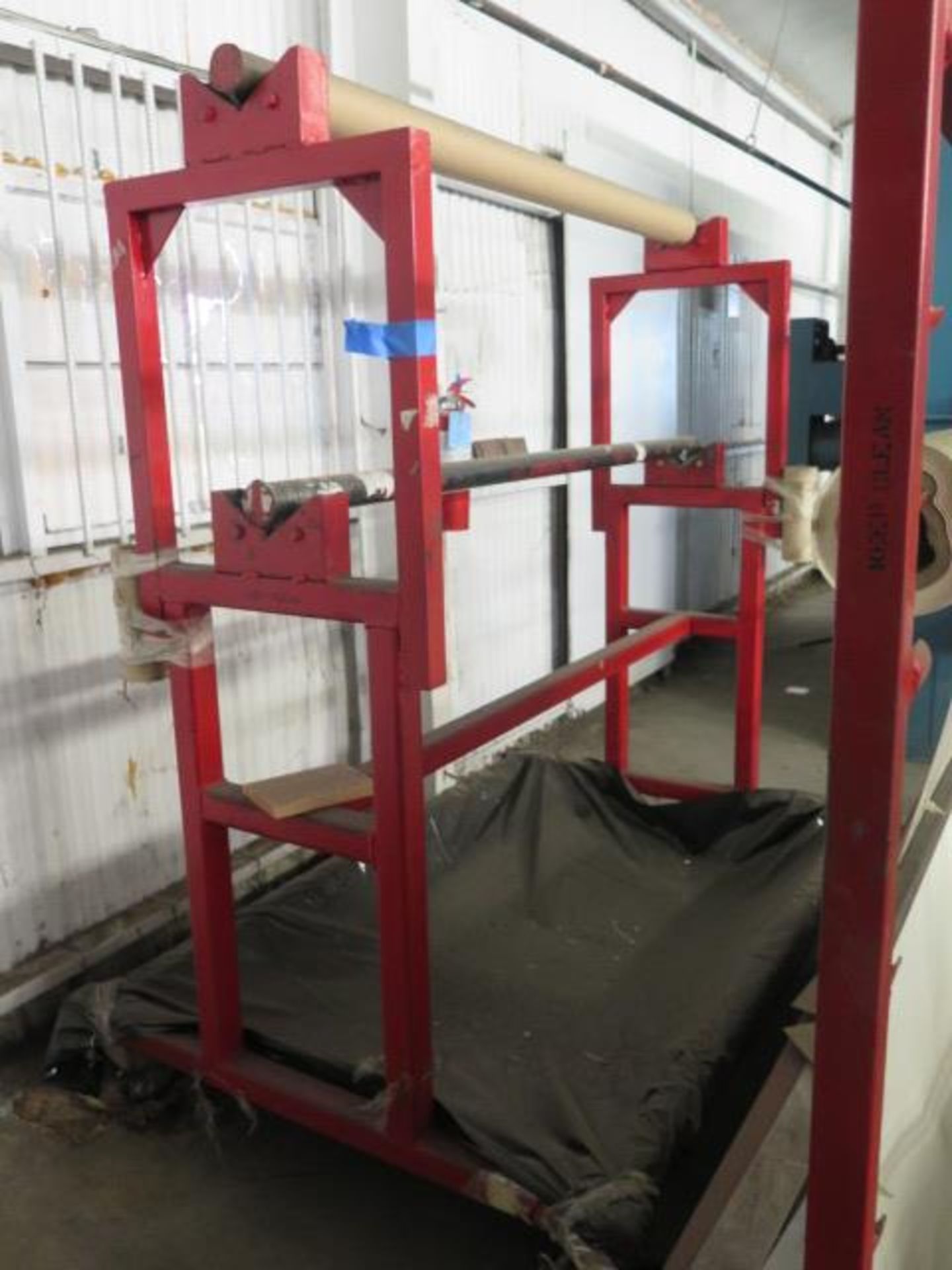 Roll Material Dispensing Racks (4) (SOLD AS-IS - NO WARRANTY) - Image 2 of 5