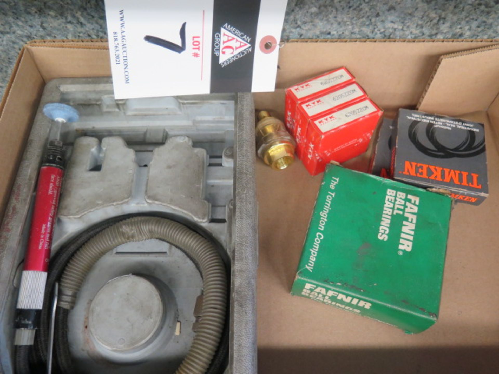 Pneumatic Die Grinder and Misc Bearings (SOLD AS-IS - NO WARRANTY) - Image 2 of 3