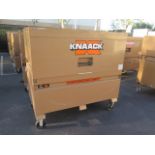 Knaack mdl. 89 Storagemaster Rolling Job Box w/ Come-Alongs (SOLD AS-IS - NO WARRANTY)