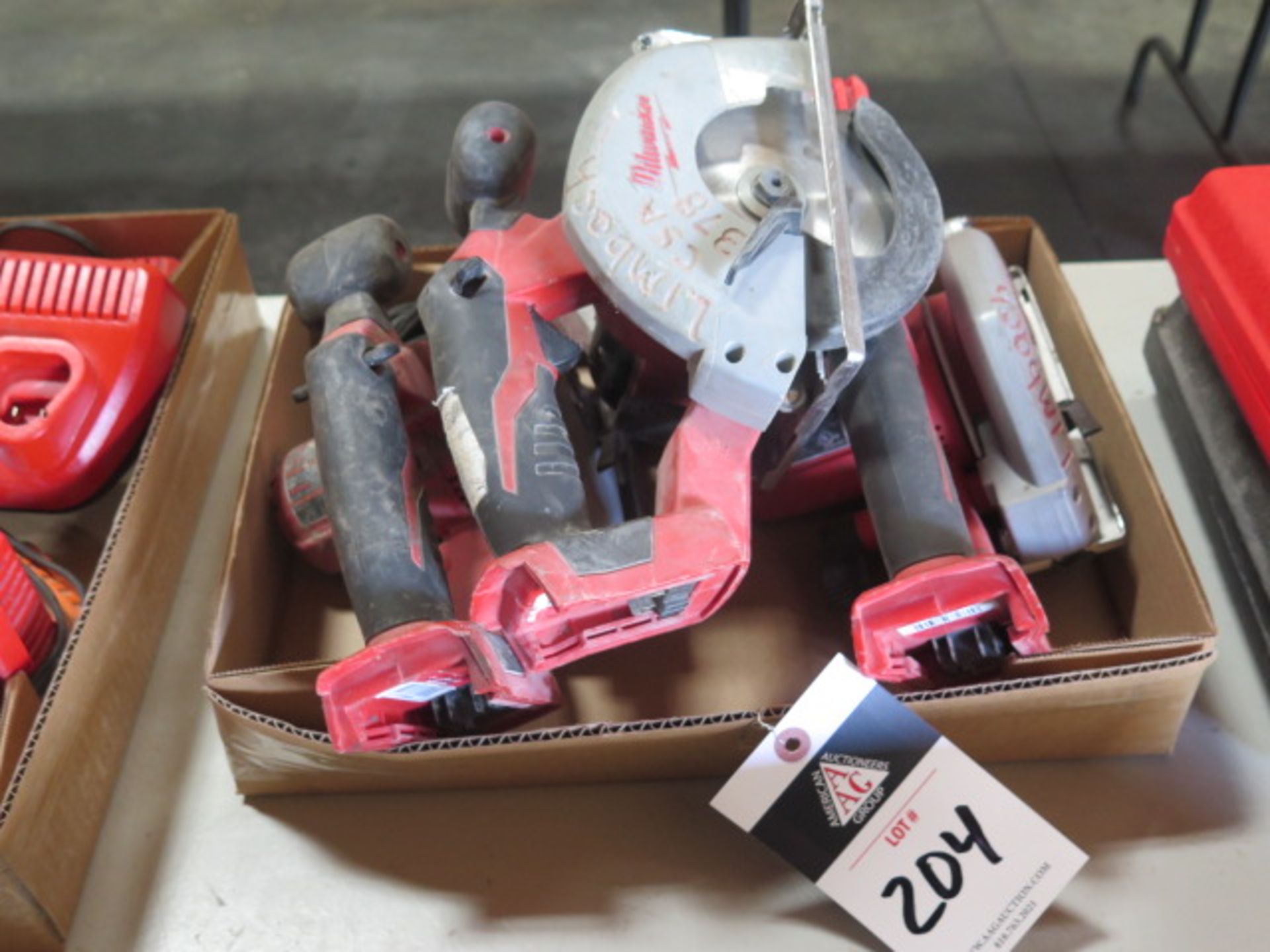 Milwaukee 18 Volt Circular Saws (3) (SOLD AS-IS - NO WARRANTY)