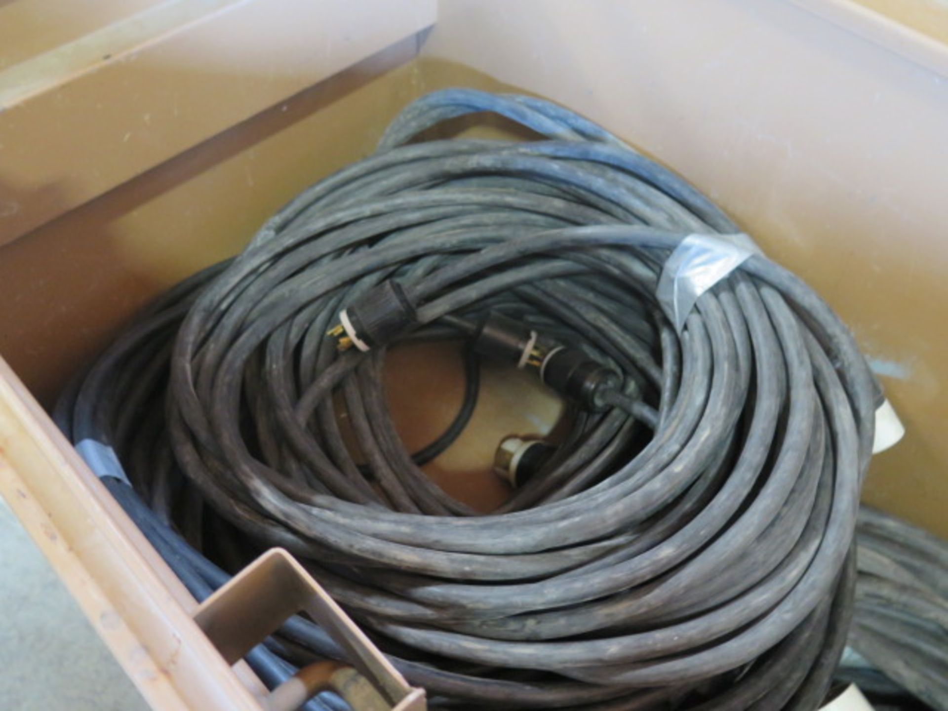 Knaack 4824 Rolling Job Box w/ 240V Extension Cords (SOLD AS-IS - NO WARRANTY) - Image 3 of 7