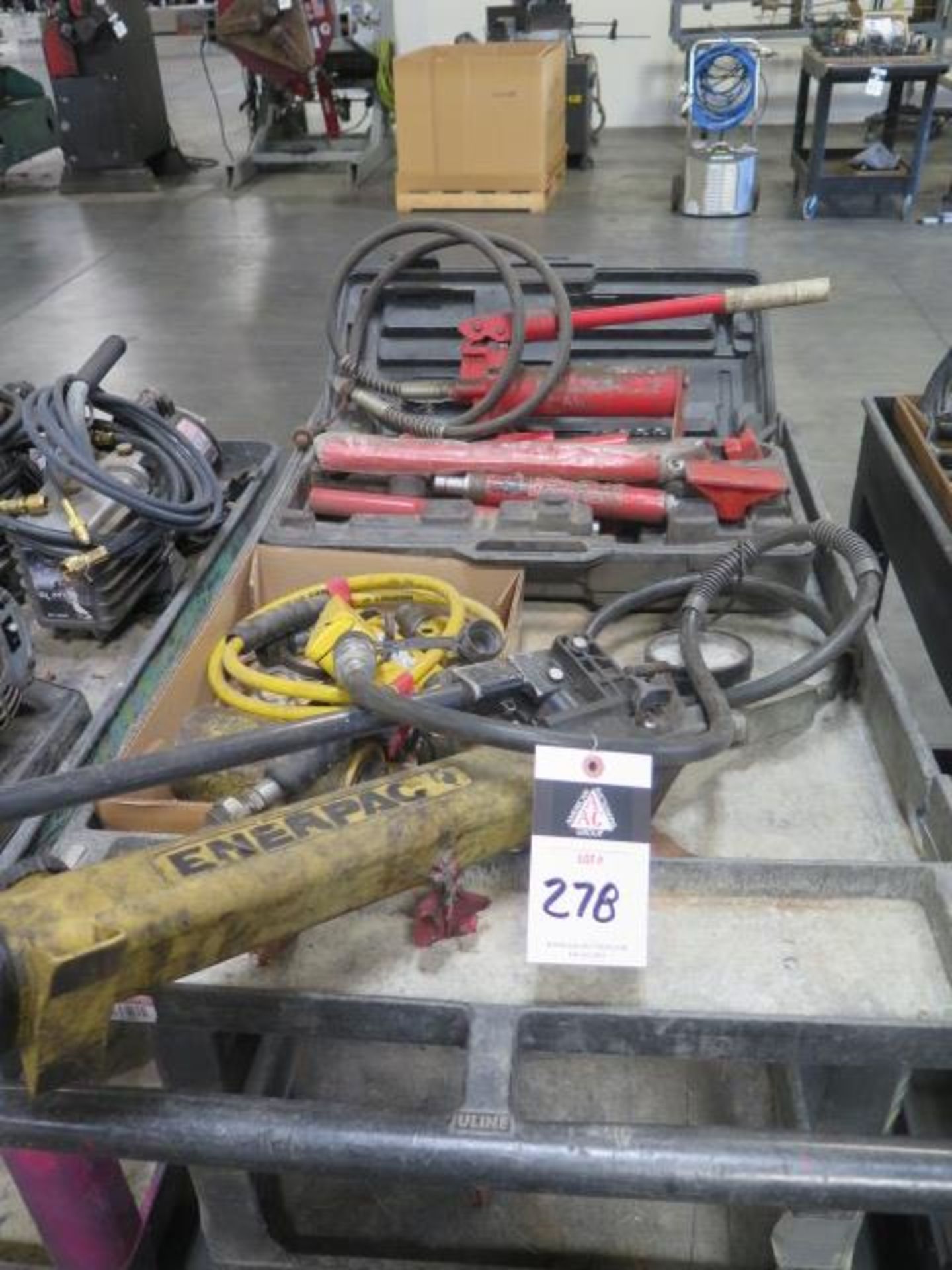 Hydraulic Ram Sets and Misc Rams (SOLD AS-IS - NO WARRANTY)