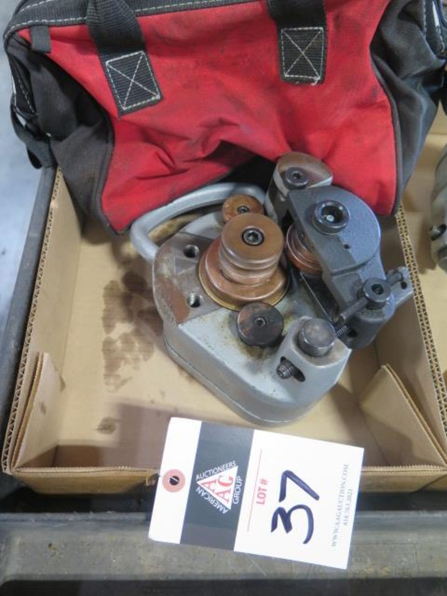 Ridgid mdl. 915 Manual Roll Groover (SOLD AS-IS - NO WARRANTY)