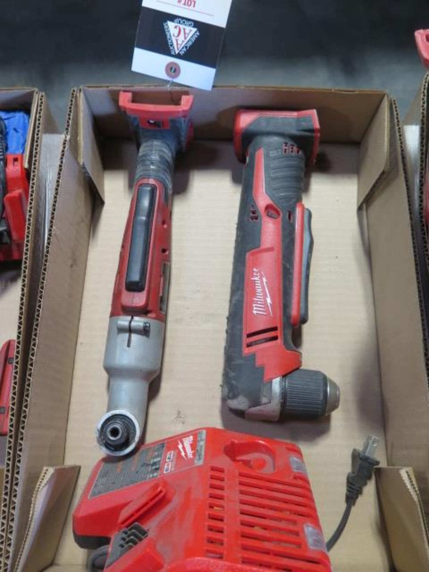 Milwaukee 18 Volt Right Angle Drill and Right Angle Nut Driver (2) (SOLD AS-IS - NO WARRANTY) - Image 2 of 4