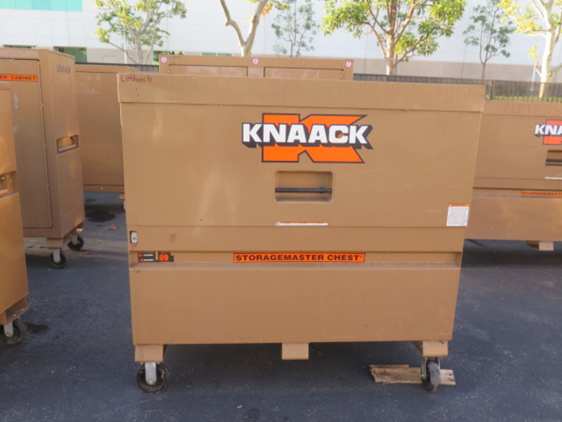 Knaack mdl. 89 Storagemaster Rolling Job Box (SOLD AS-IS - NO WARRANTY)