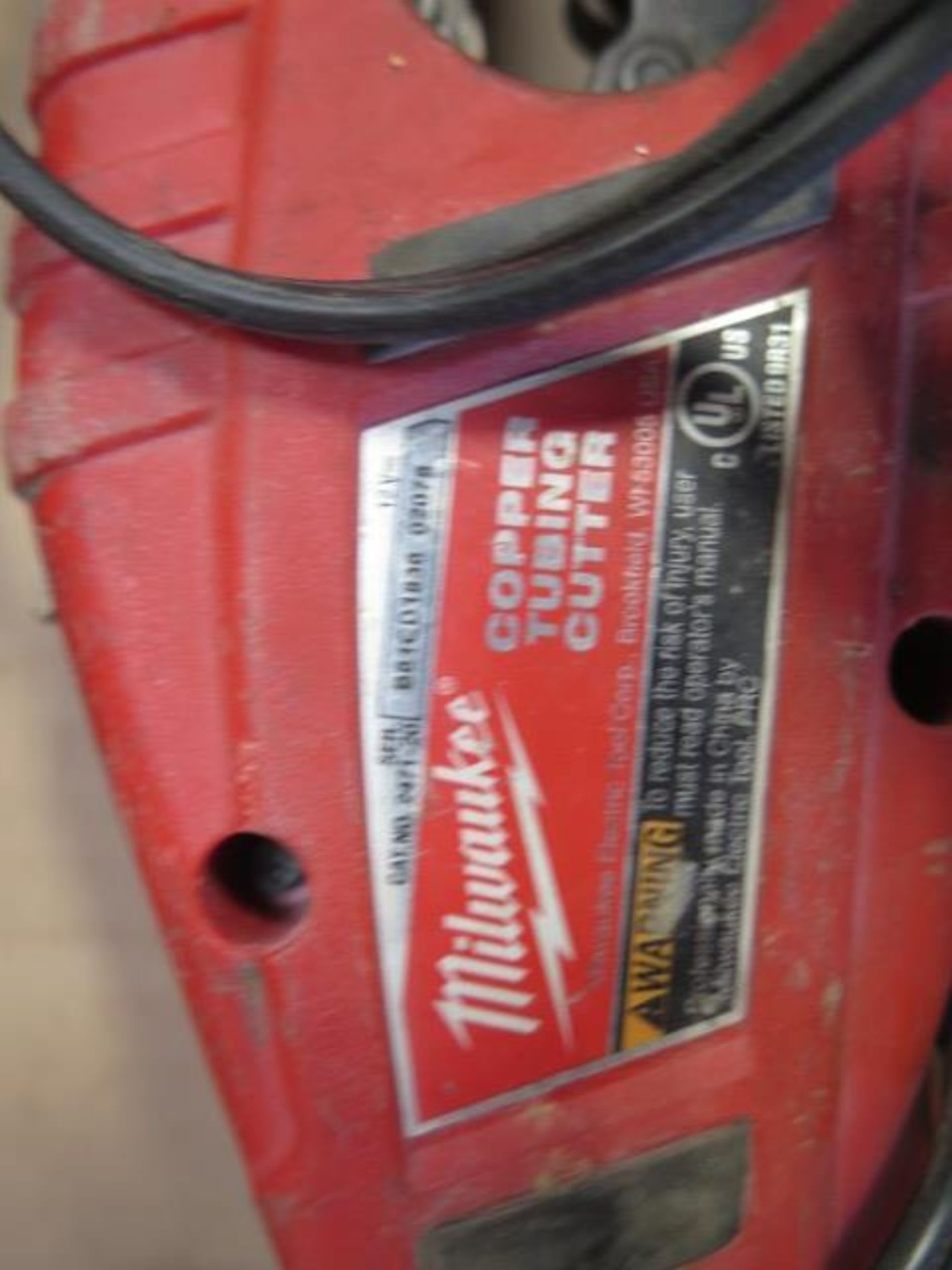 Milwaukee 12 Volt Copper Tubing Cutter and Plastic Pipe Shear (SOLD AS-IS - NO WARRANTY) - Image 5 of 5