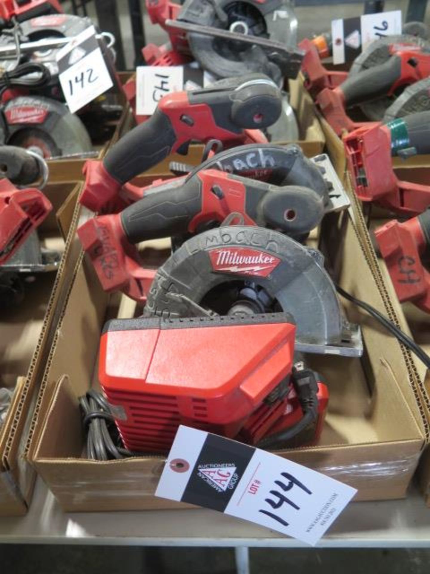 Milwaukee 18 Volt Circular Saws (2) (SOLD AS-IS - NO WARRANTY)