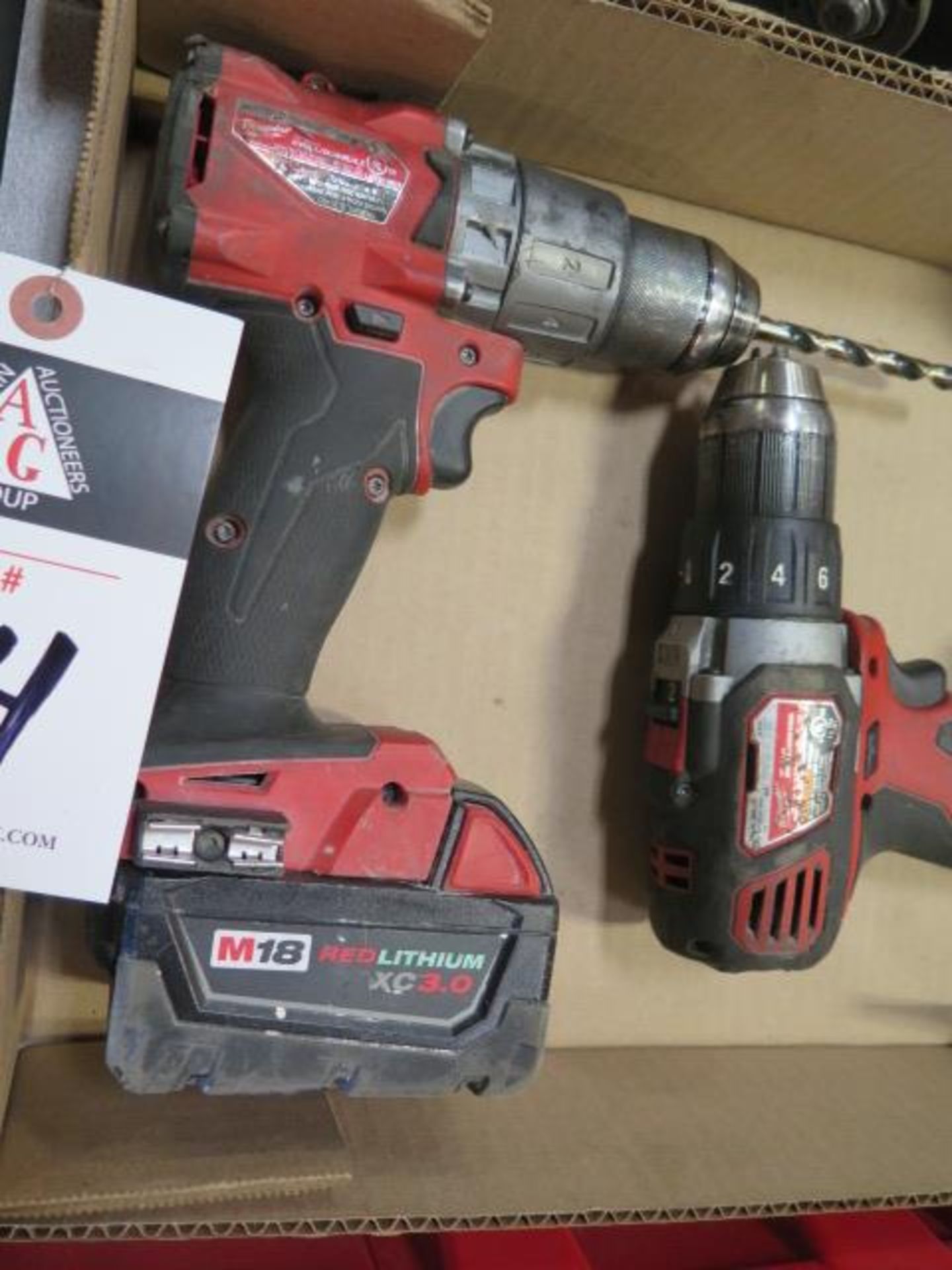 Milwaukee 18 Volt Drills w/ Keyless Chucks (2) (SOLD AS-IS - NO WARRANTY) - Image 3 of 5