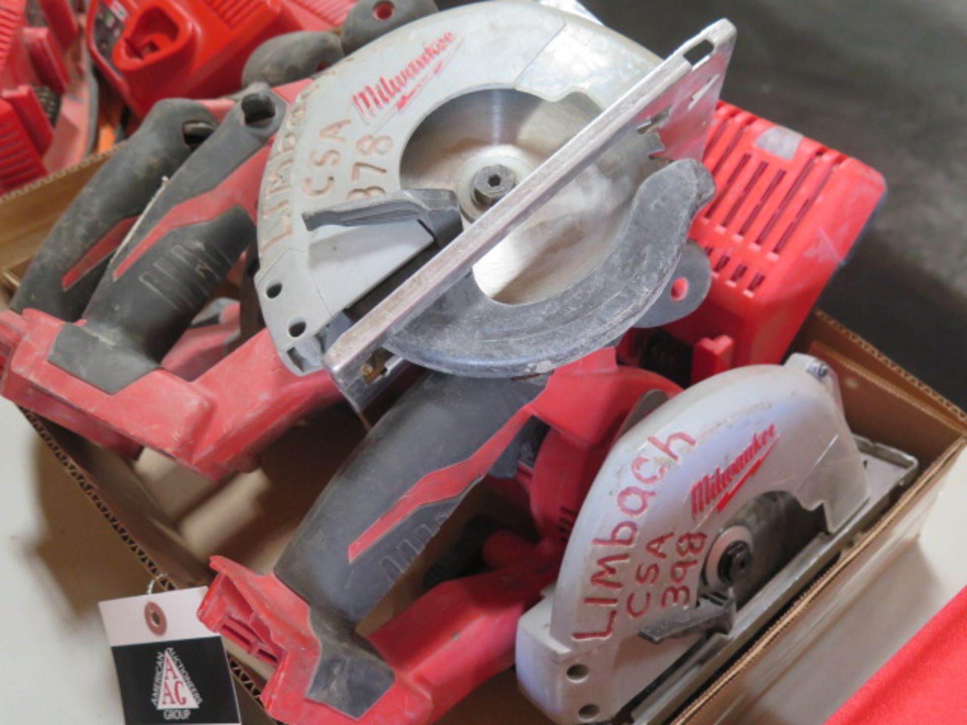 Milwaukee 18 Volt Circular Saws (3) (SOLD AS-IS - NO WARRANTY) - Image 4 of 5