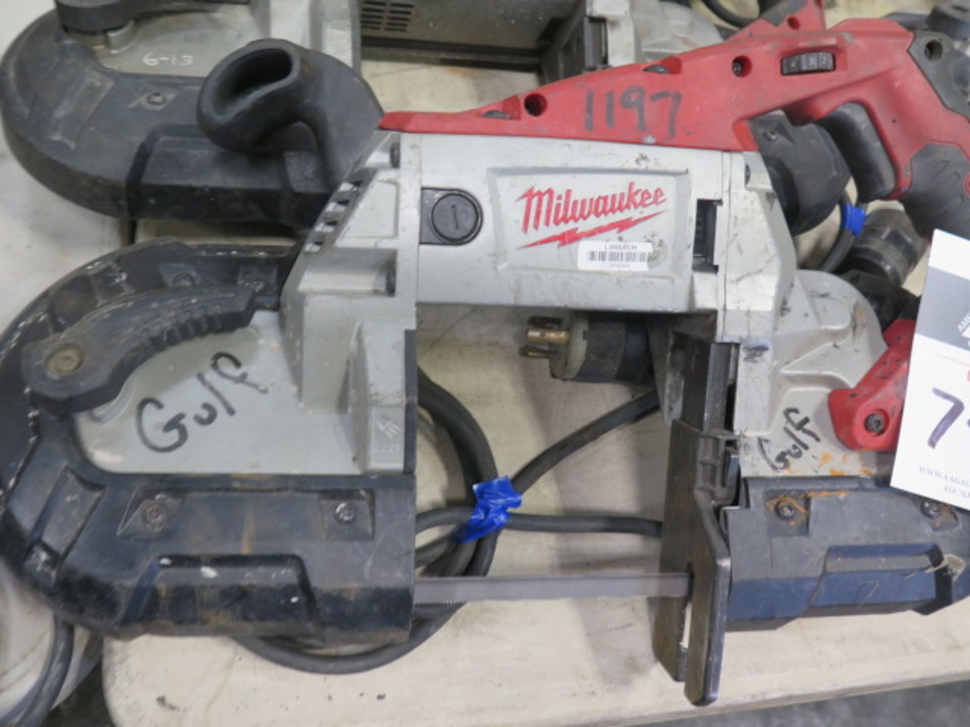 Milwaukee Deep Cut Band Saws (3) (SOLD AS-IS - NO WARRANTY) - Image 3 of 6