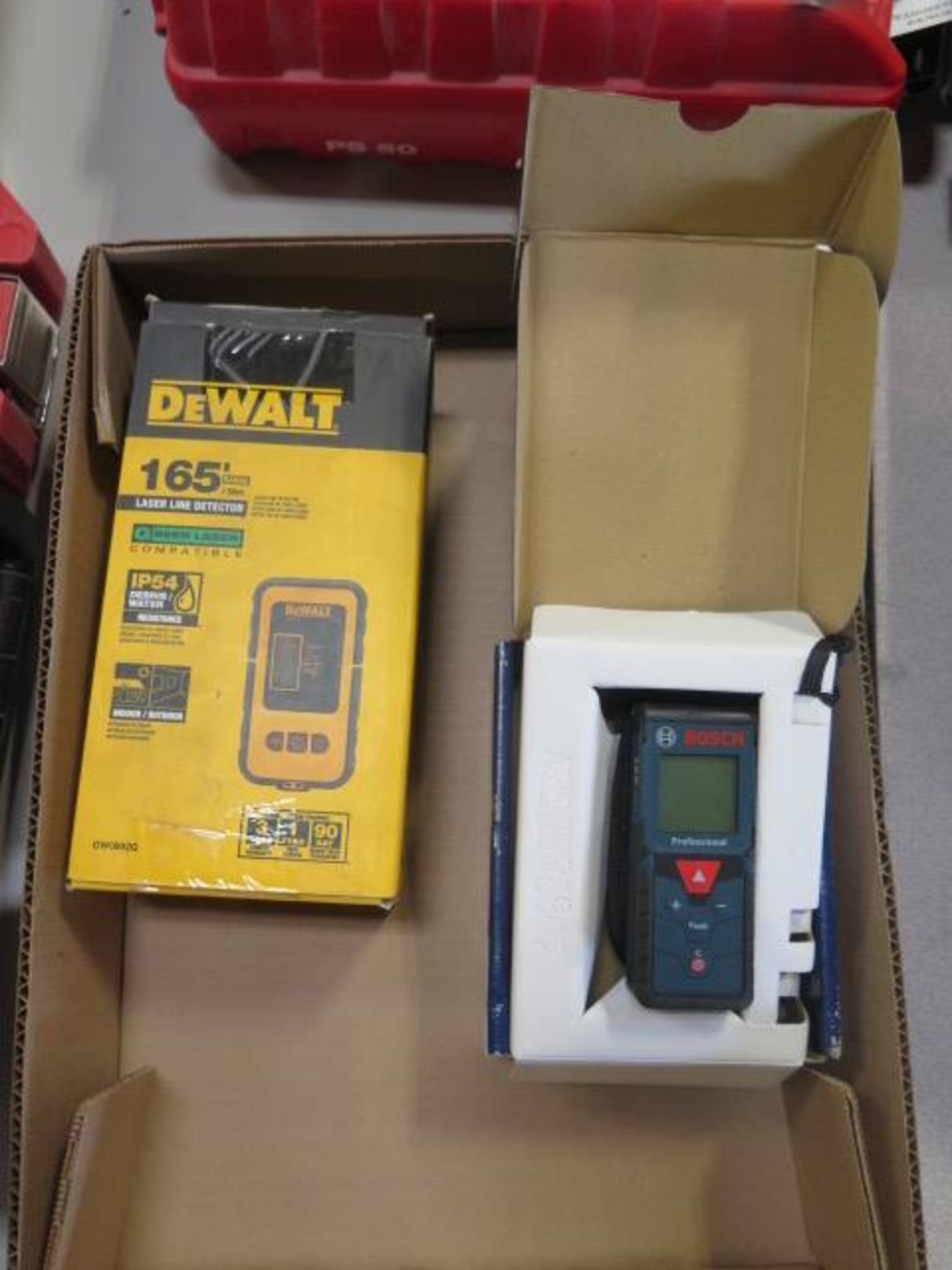 DeWalt Laser Line Detector and Bosch GLM 165-40 Laser Measure (SOLD AS-IS - NO WARRANTY) - Image 2 of 4