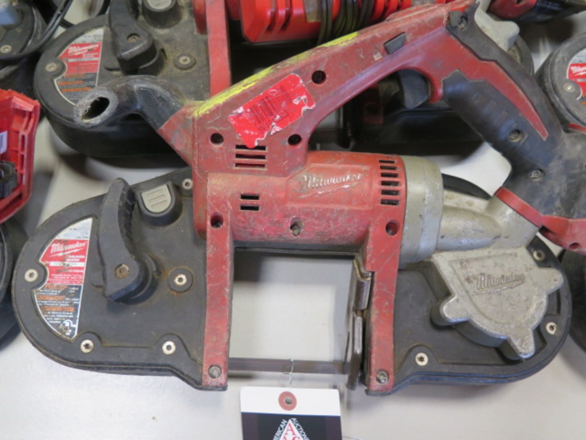 Milwaukee 18 Volt Compact Portable Band Saws (4) (SOLD AS-IS - NO WARRANTY) - Image 4 of 7