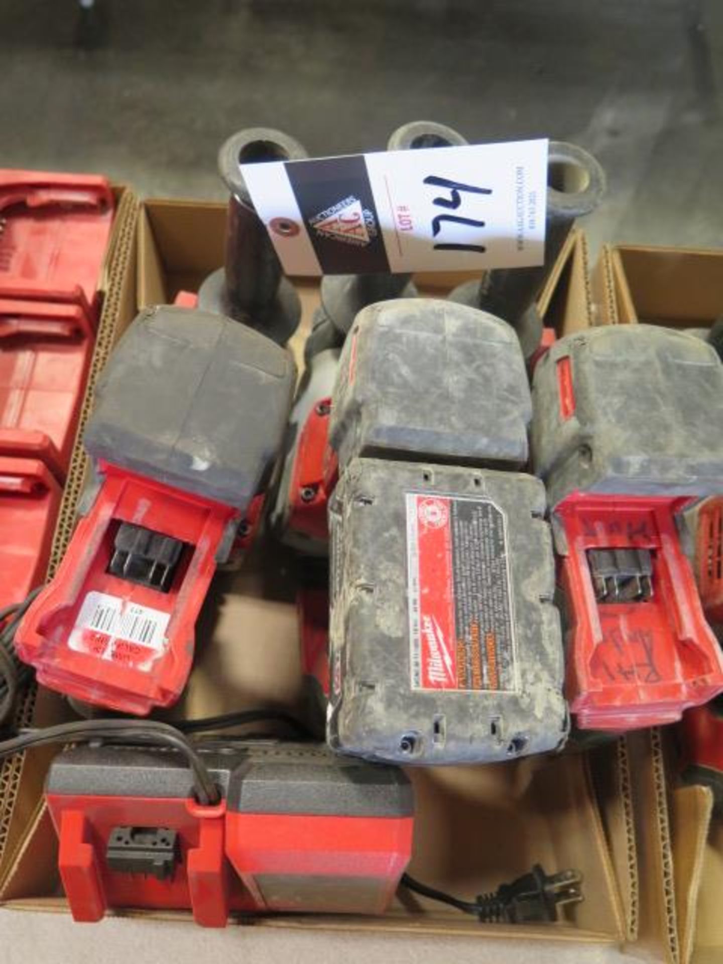 Milwaukee 18 Volt Rotary Hammers (3) (SOLD AS-IS - NO WARRANTY)