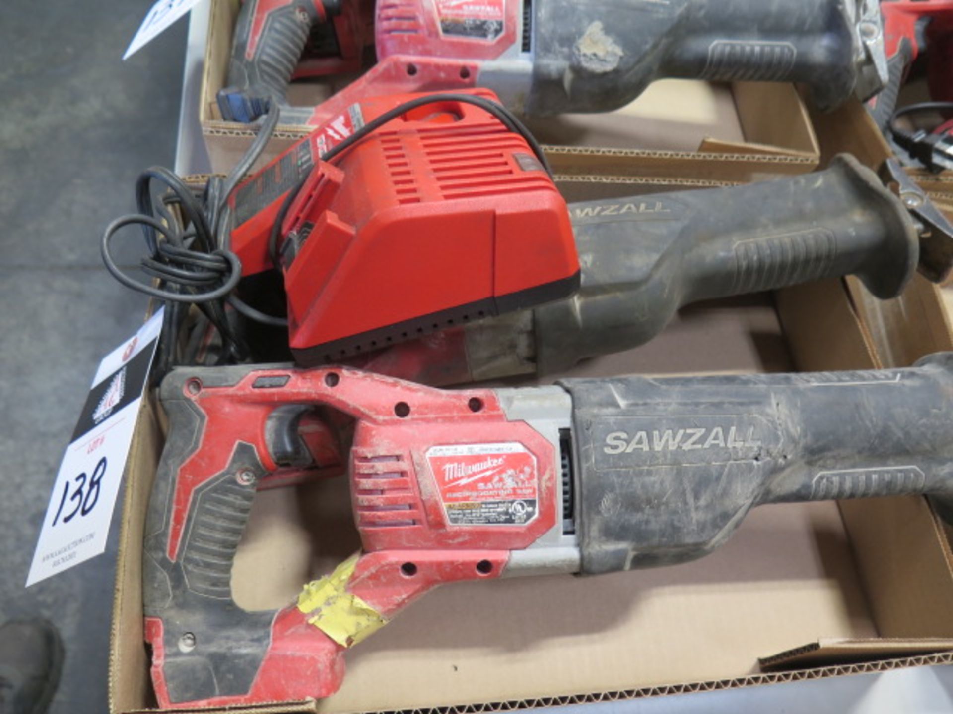 Milwaukee 18 Volt Sawzalls (2) (SOLD AS-IS - NO WARRANTY) - Image 4 of 5