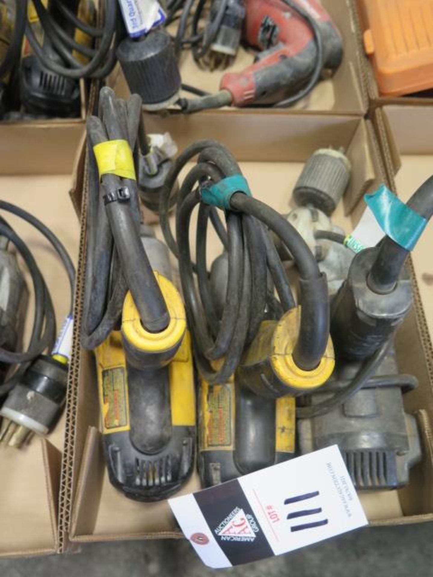 DeWalt and Black & Decker 1/2" Electric Impacts (3) (SOLD AS-IS - NO WARRANTY)