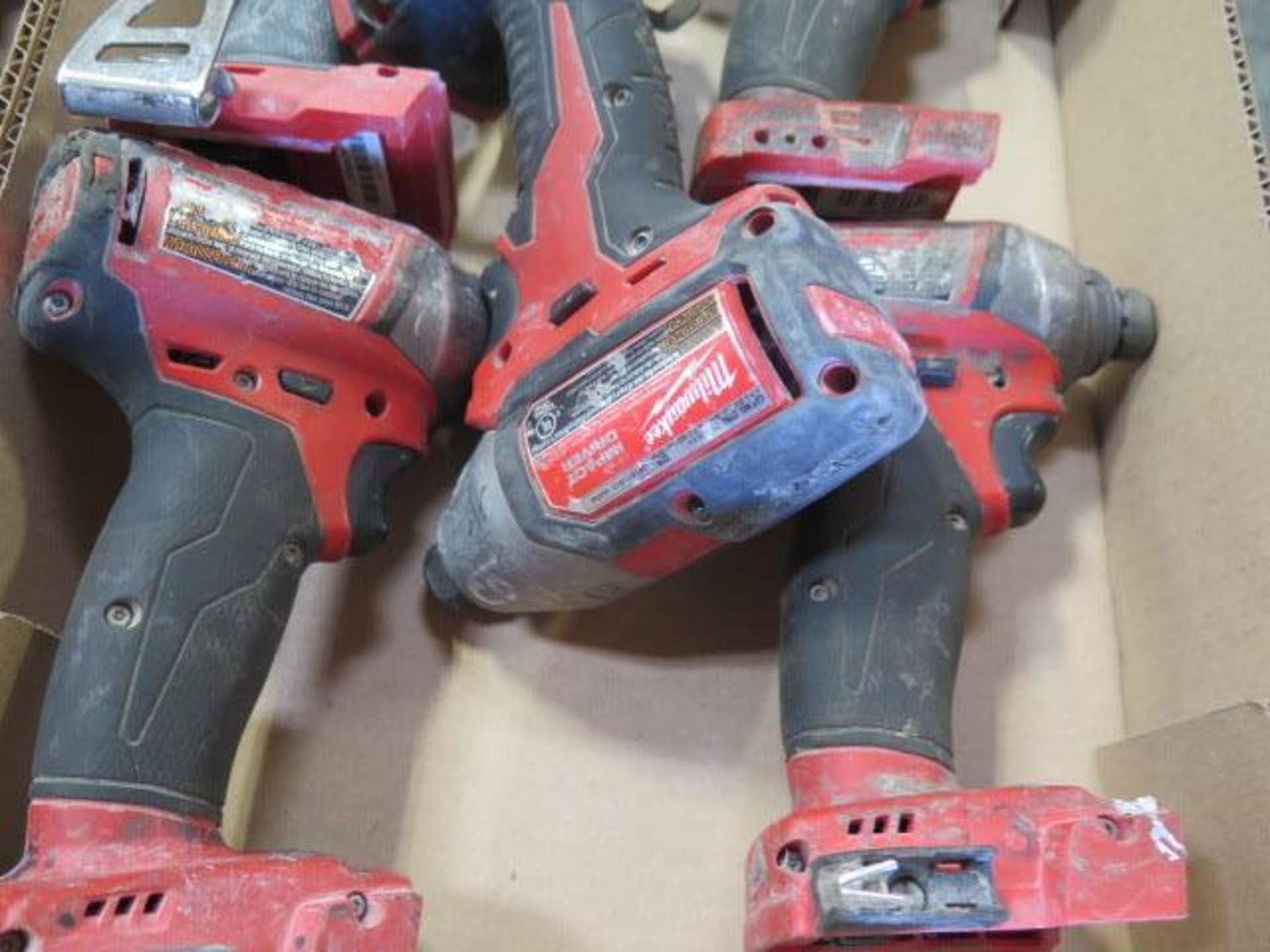 Milwaukee 18 Volt 1/4" Nut Drivers (5) (SOLD AS-IS - NO WARRANTY) - Image 4 of 4