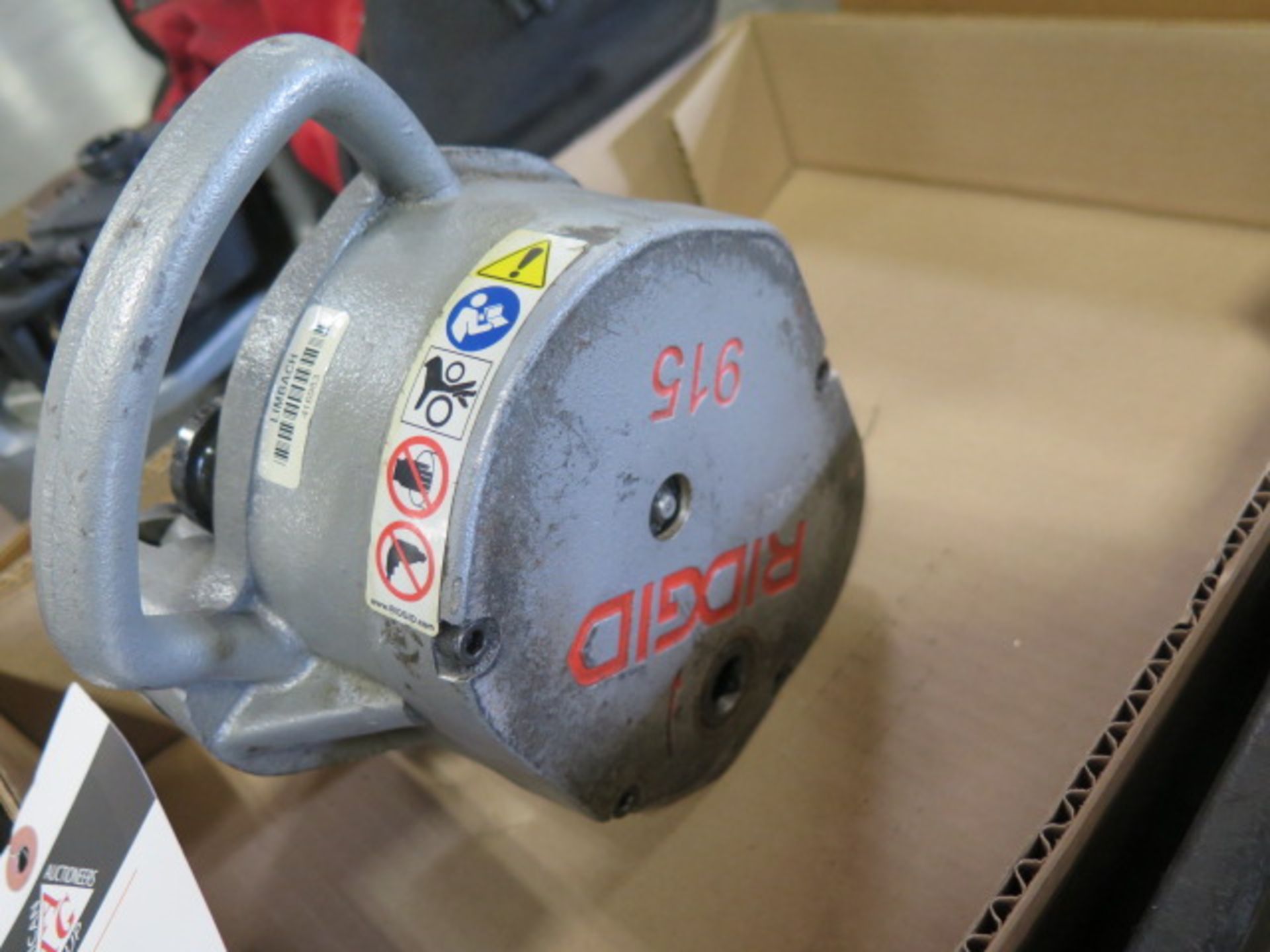 Ridgid mdl. 915 Manual Roll Groover (SOLD AS-IS - NO WARRANTY) - Image 3 of 5