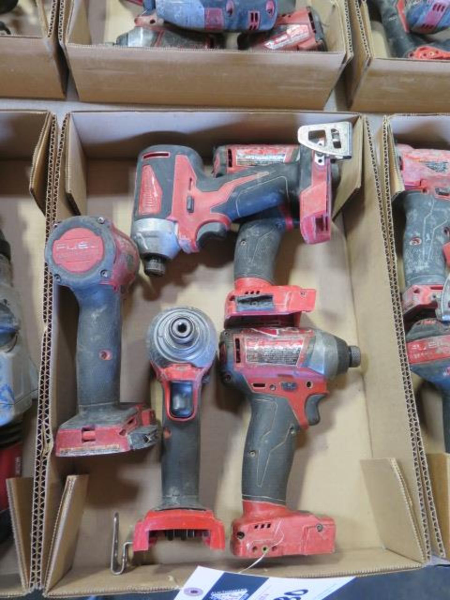 Milwaukee 18 Volt 1/4" Nut Drivers (5) (SOLD AS-IS - NO WARRANTY) - Image 2 of 4