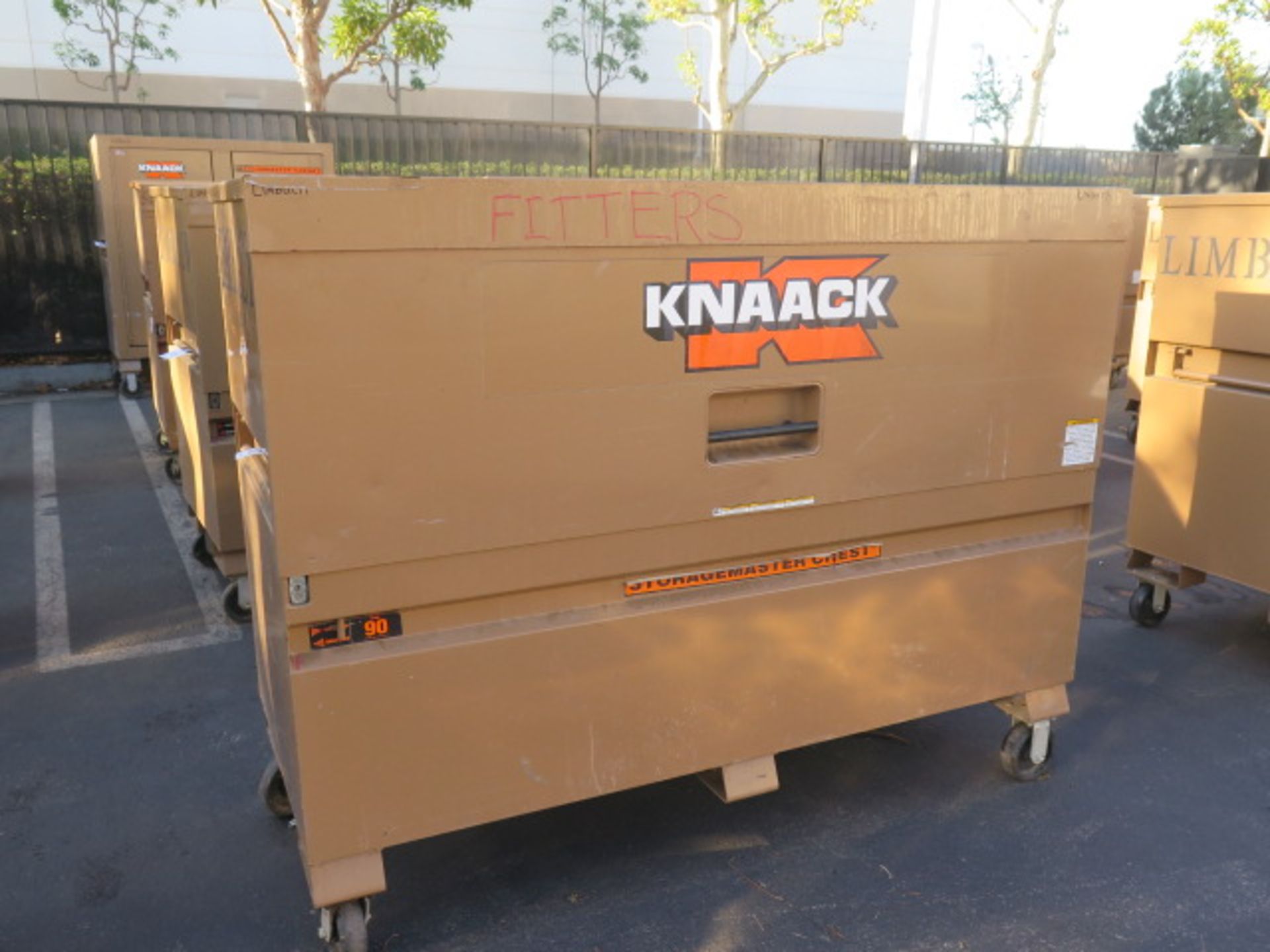 Knaack mdl. 90 Storagemaster Rolling Job Box (SOLD AS-IS - NO WARRANTY)