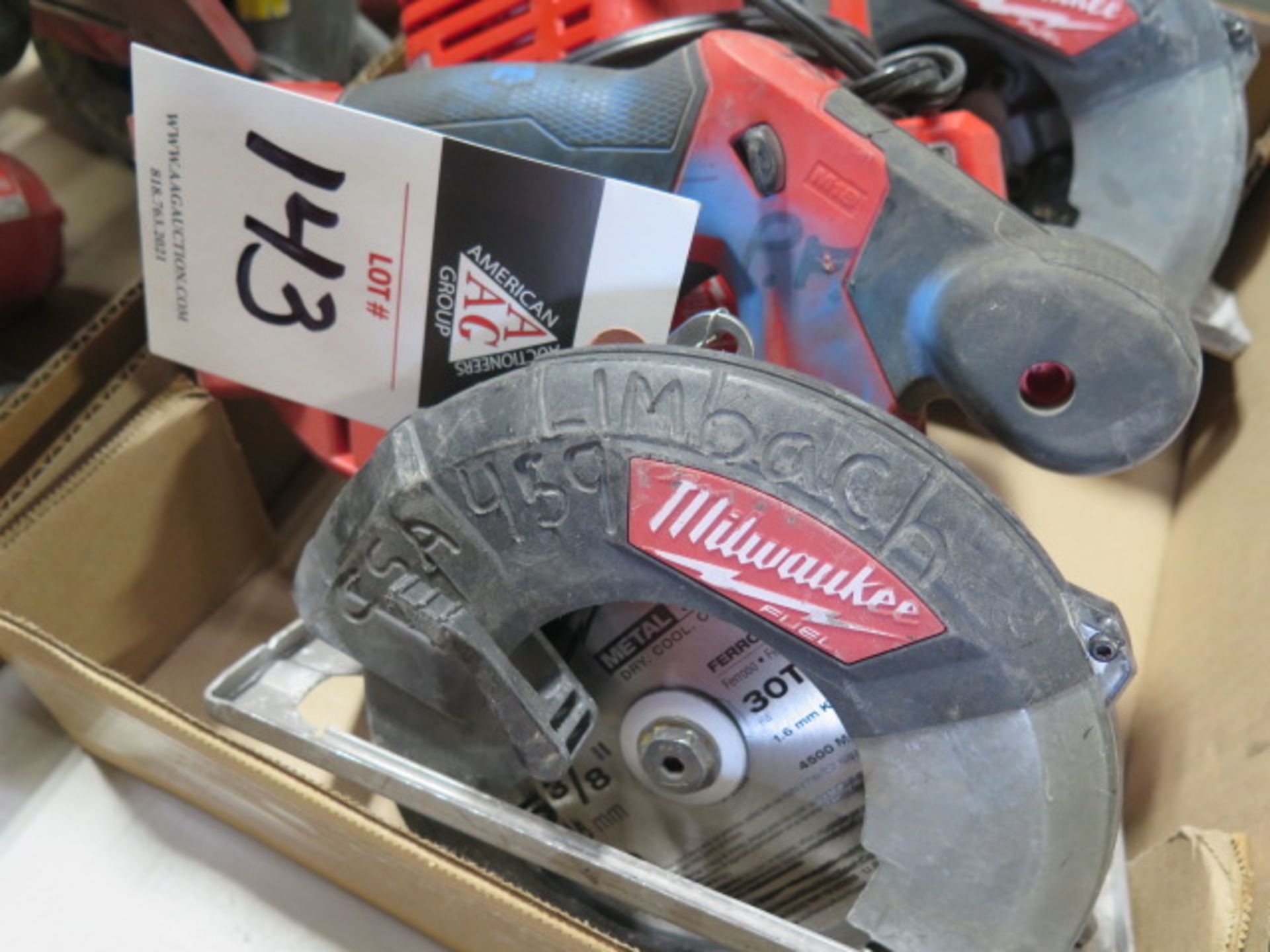 Milwaukee 18 Volt Circular Saws (3) (SOLD AS-IS - NO WARRANTY) - Image 5 of 7