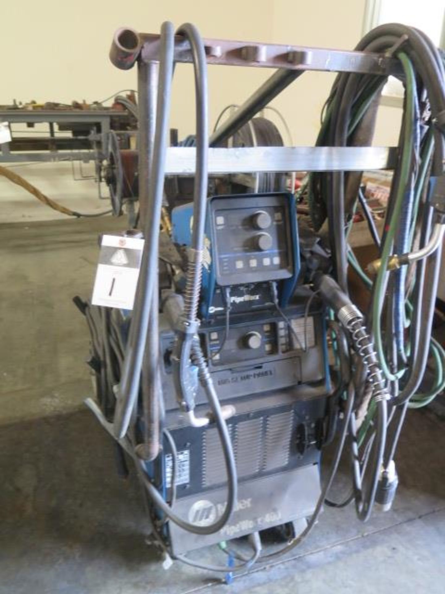 Miller Pipeworx 400 Dual Arc Welding Power Source s/n MB320397G w/ Miller Pipeworx SOLD AS IS