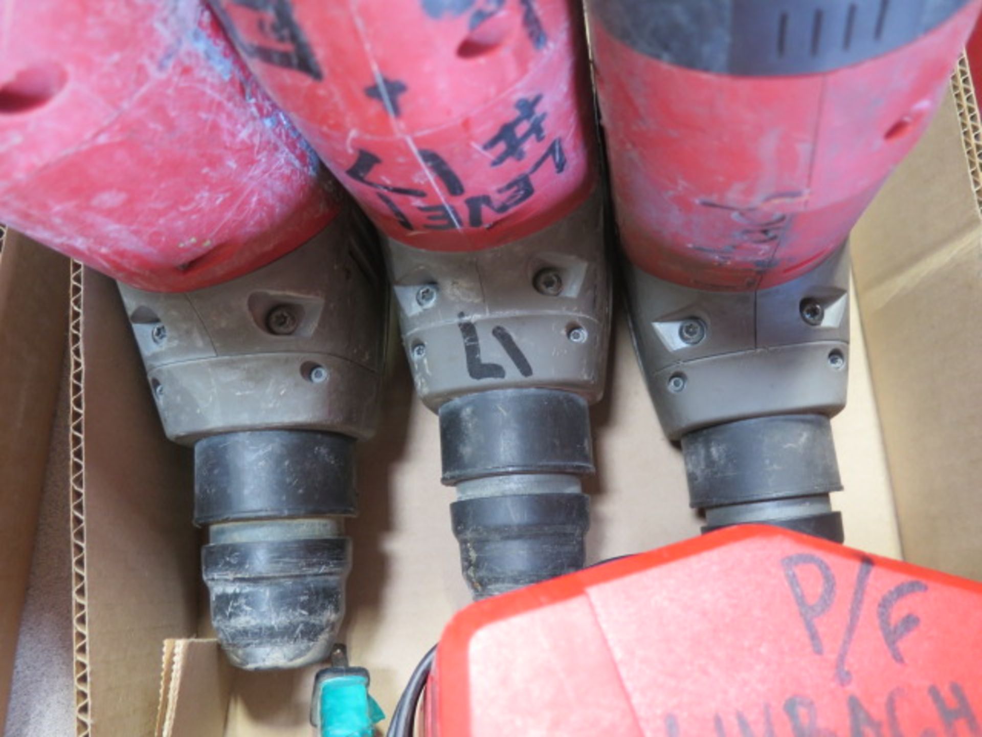 Milwaukee 18 Volt 1 1/8" Rotary Hammers (3) (SOLD AS-IS - NO WARRANTY) - Image 3 of 5