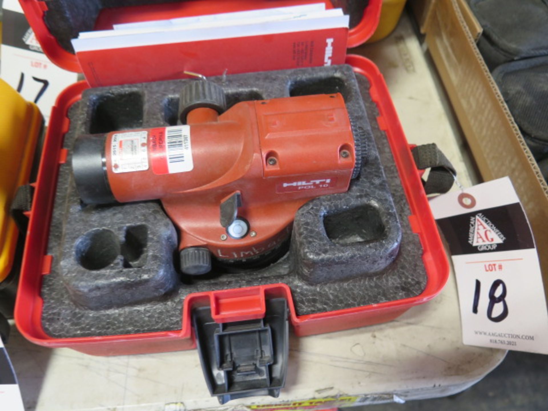 Hilti POL10 Optical Level w/ Tripod (SOLD AS-IS - NO WARRANTY)