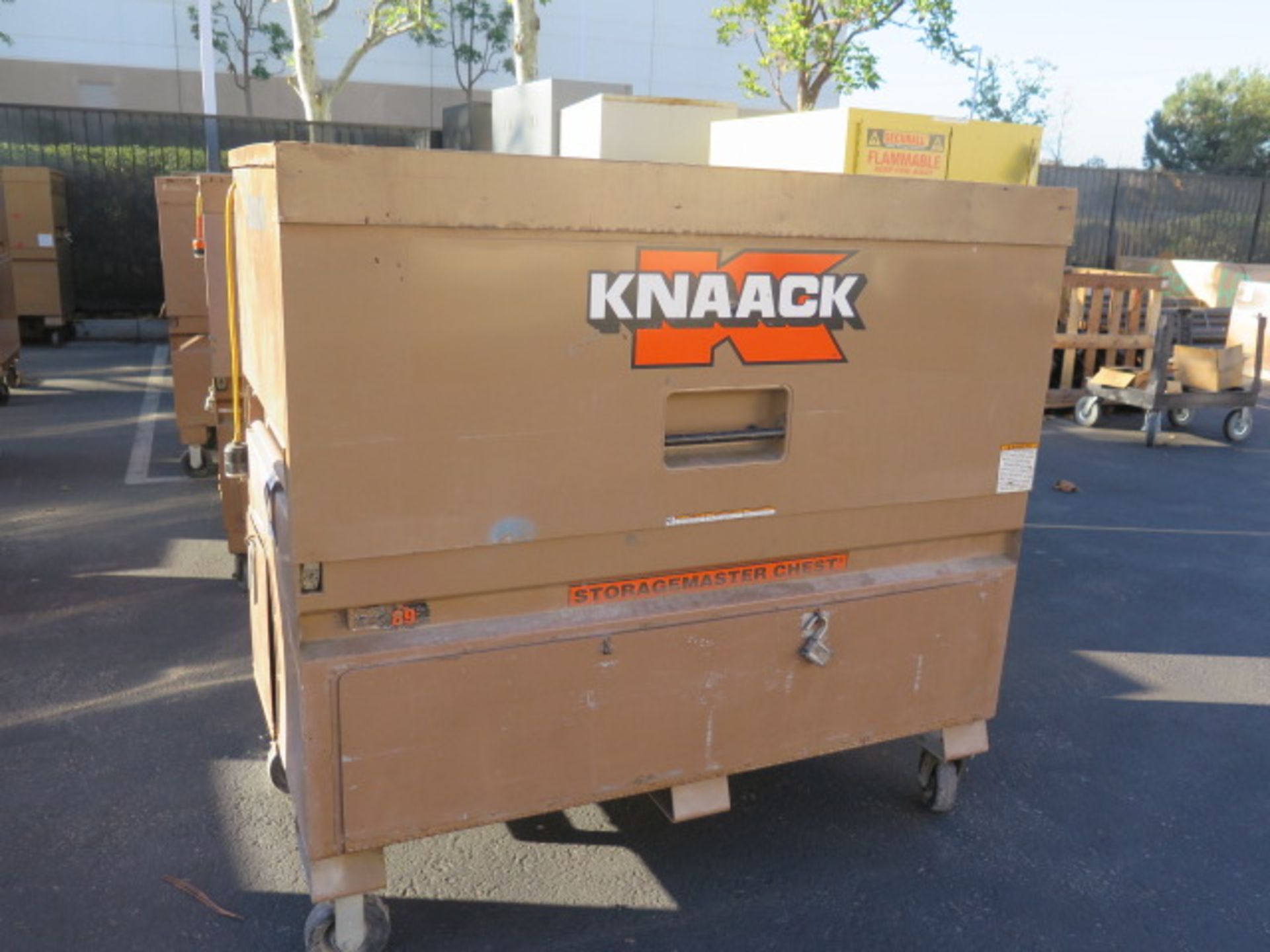 Knaack mdl. 89 Storagemaster Rolling Job Box (SOLD AS-IS - NO WARRANTY)