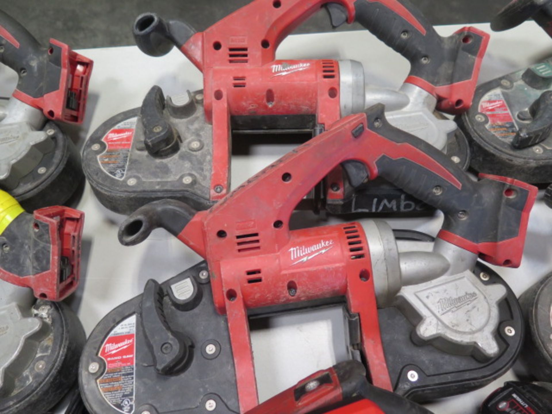 Milwaukee 18 Volt Compact Portable Band Saws (4) (SOLD AS-IS - NO WARRANTY) - Image 6 of 7