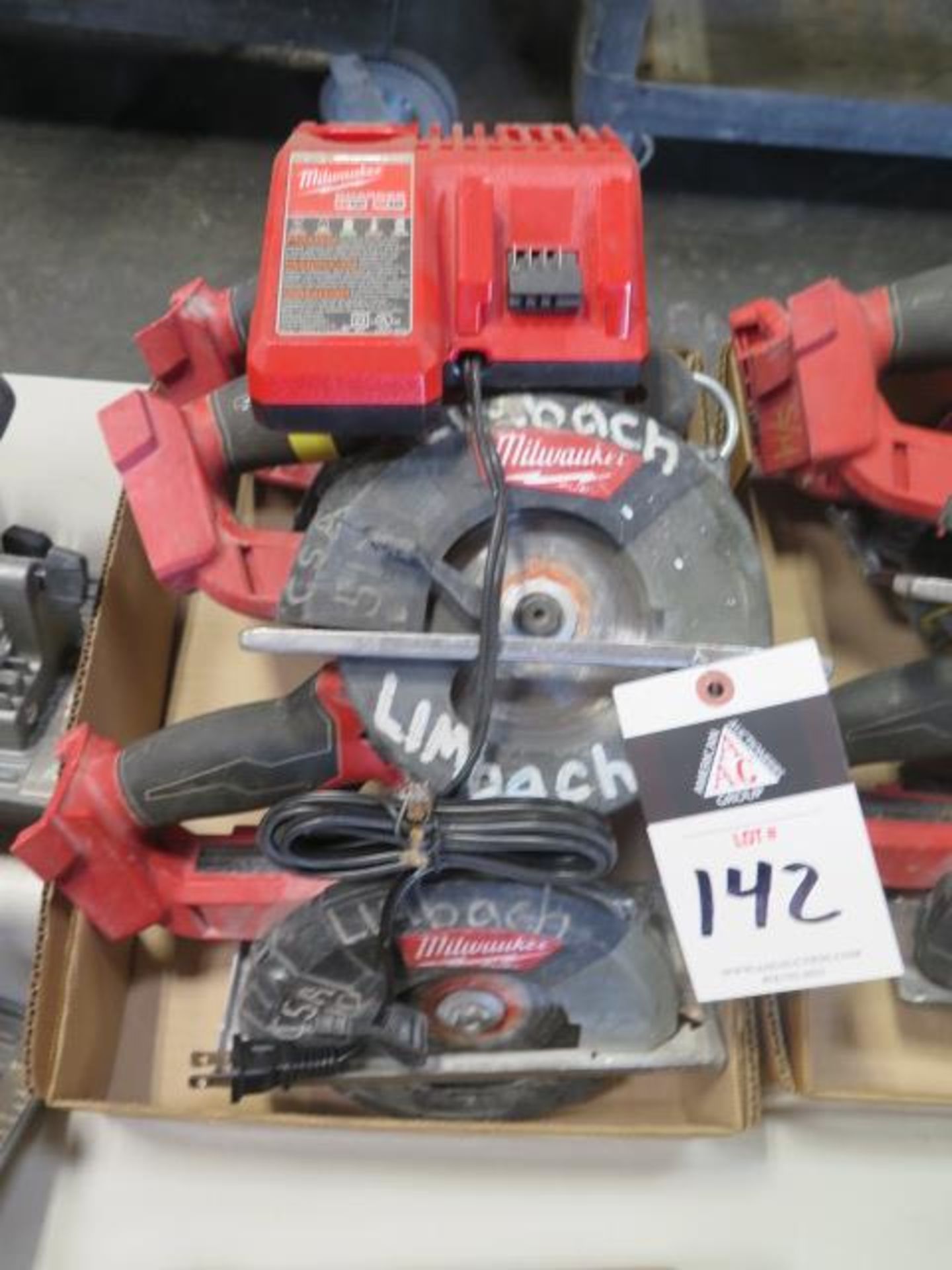 Milwaukee 18 Volt Circular Saws (3) (SOLD AS-IS - NO WARRANTY)