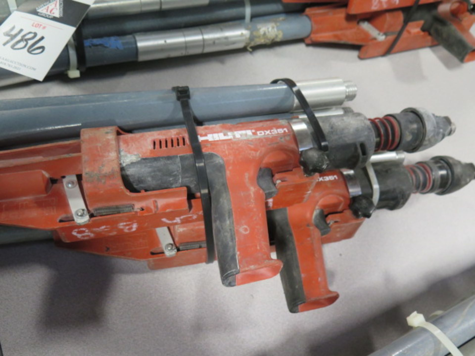 Hilti DX351 Powder Actuated Guns (2) w/ Extension Sets (SOLD AS-IS - NO WARRANTY) - Image 2 of 3